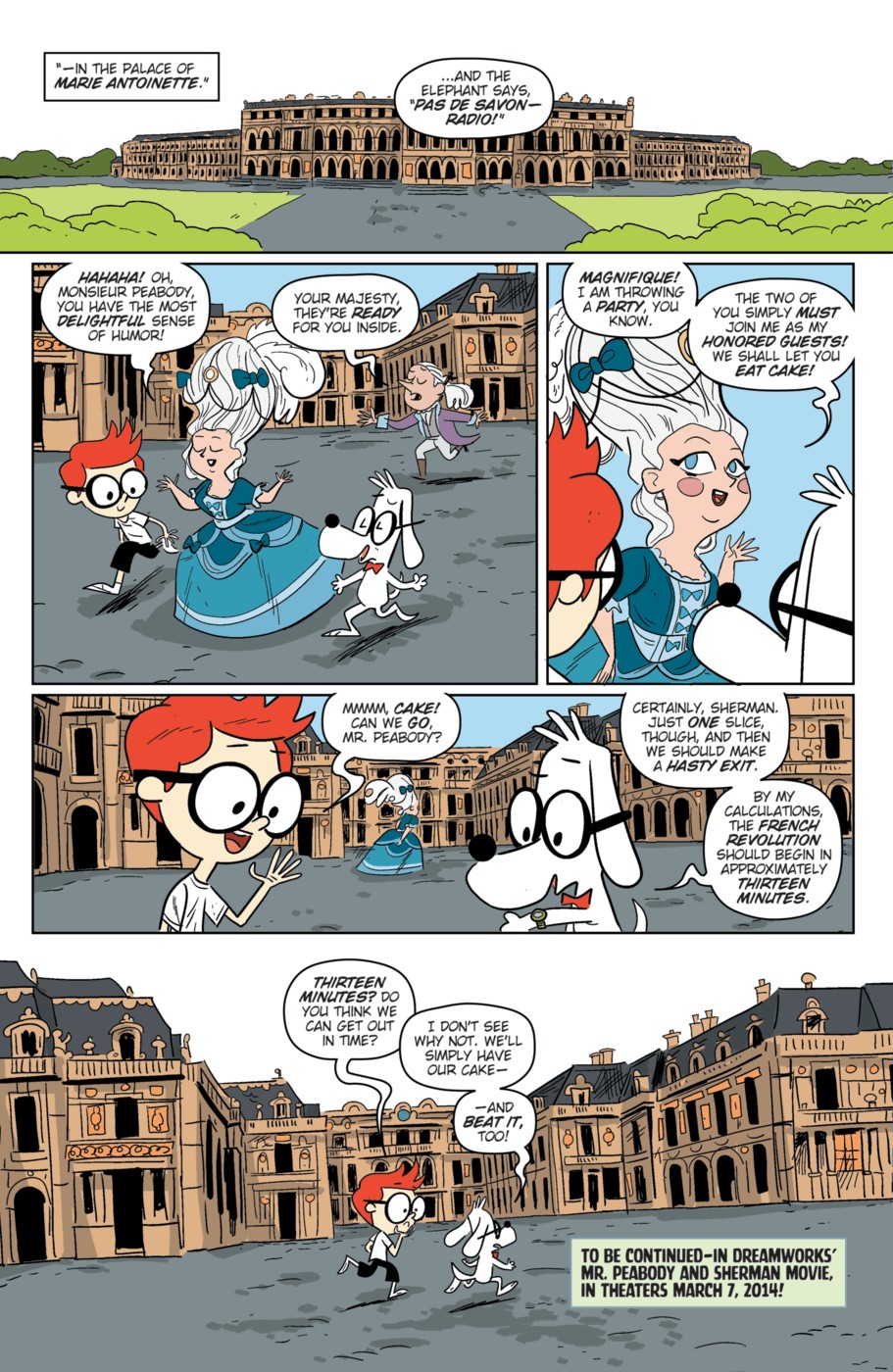 Read online Mr. Peabody & Sherman comic -  Issue #4 - 22