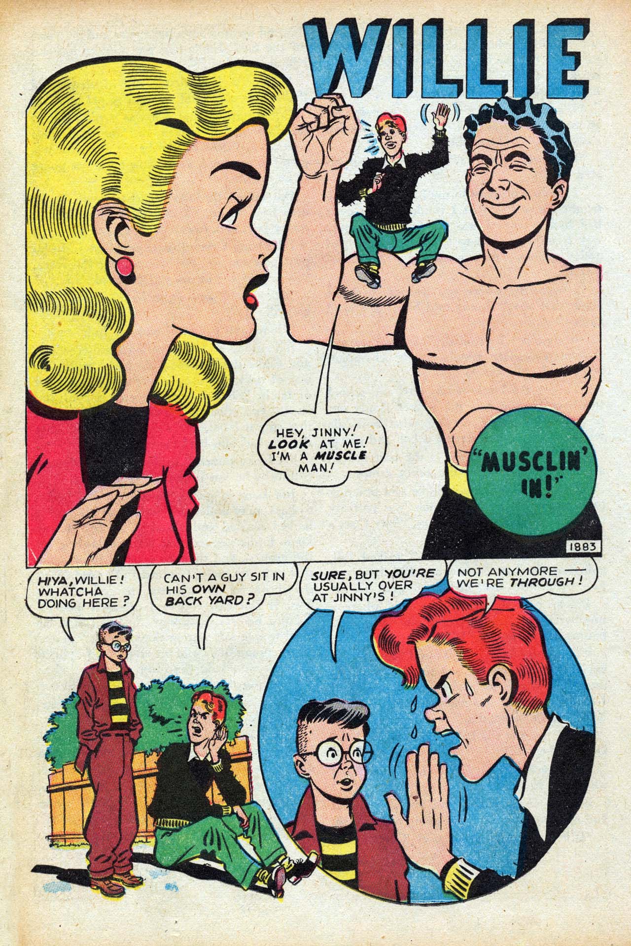 Read online Willie Comics (1946) comic -  Issue #11 - 24