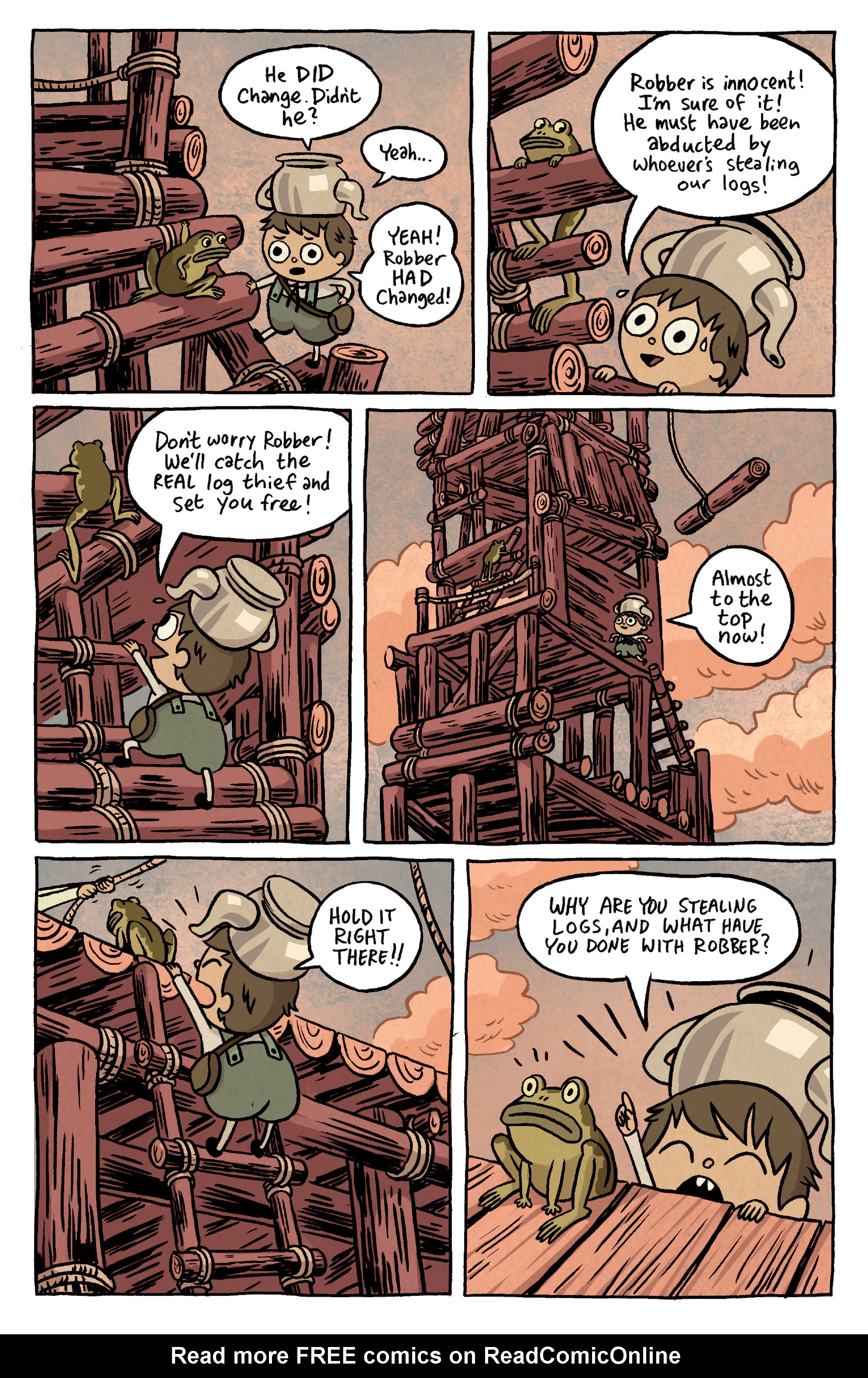 Read online Over the Garden Wall (2016) comic -  Issue #4 - 8