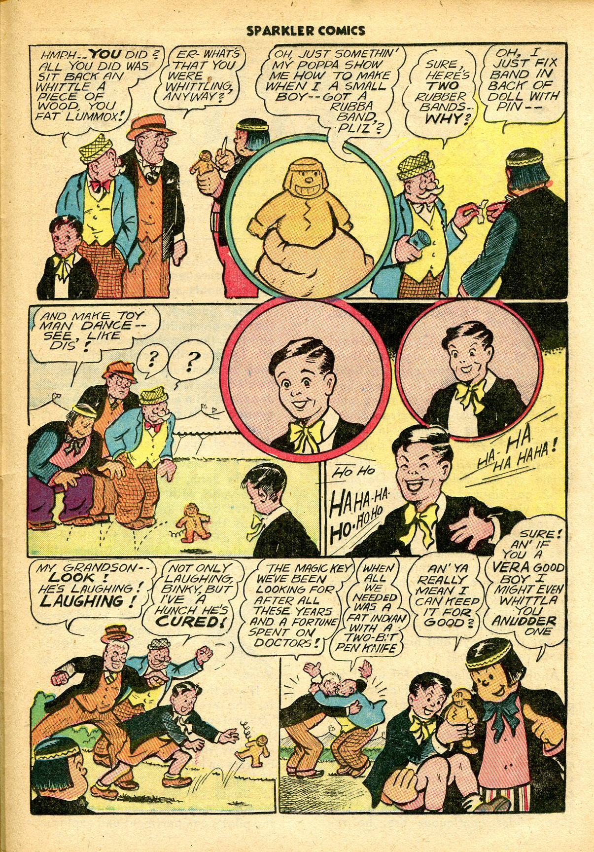 Read online Sparkler Comics comic -  Issue #26 - 45