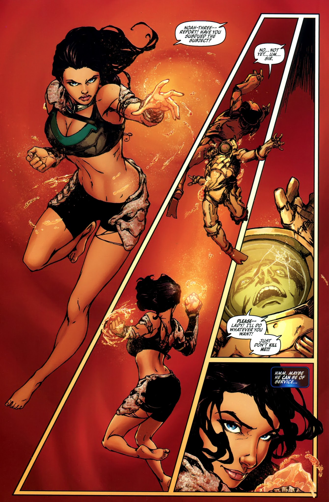 Read online Michael Turner's Fathom comic -  Issue #6 - 12