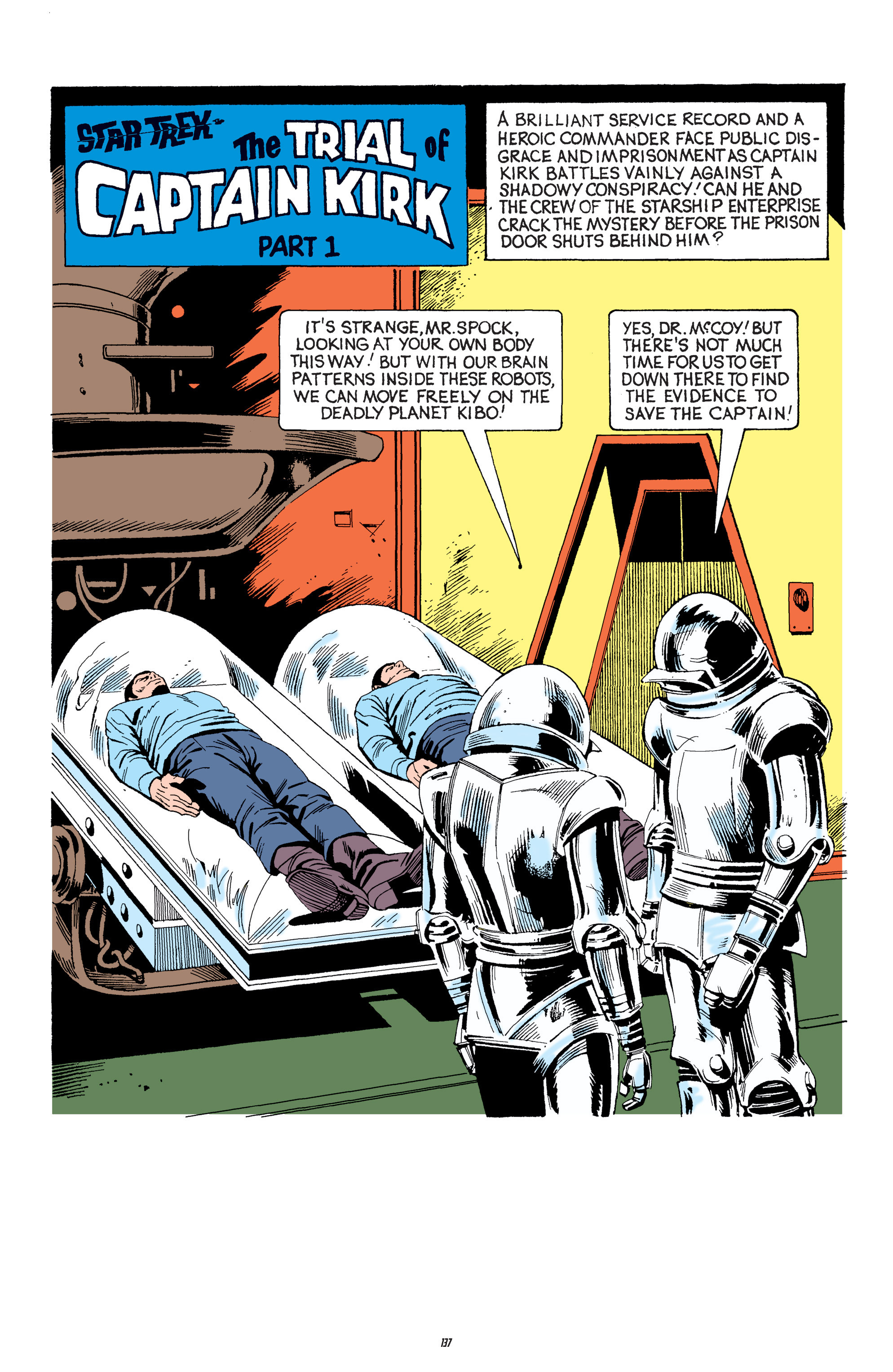 Read online Star Trek Archives comic -  Issue # TPB 4 - 137