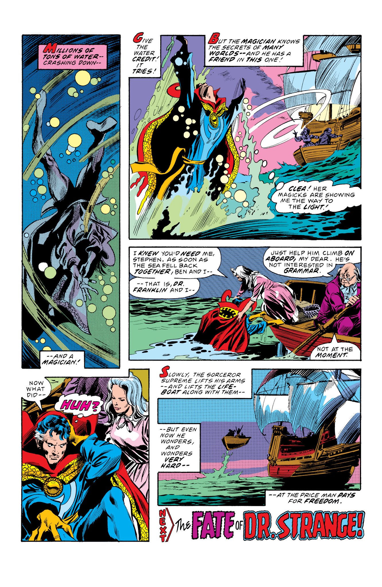 Read online Marvel Masterworks: Doctor Strange comic -  Issue # TPB 6 (Part 2) - 87
