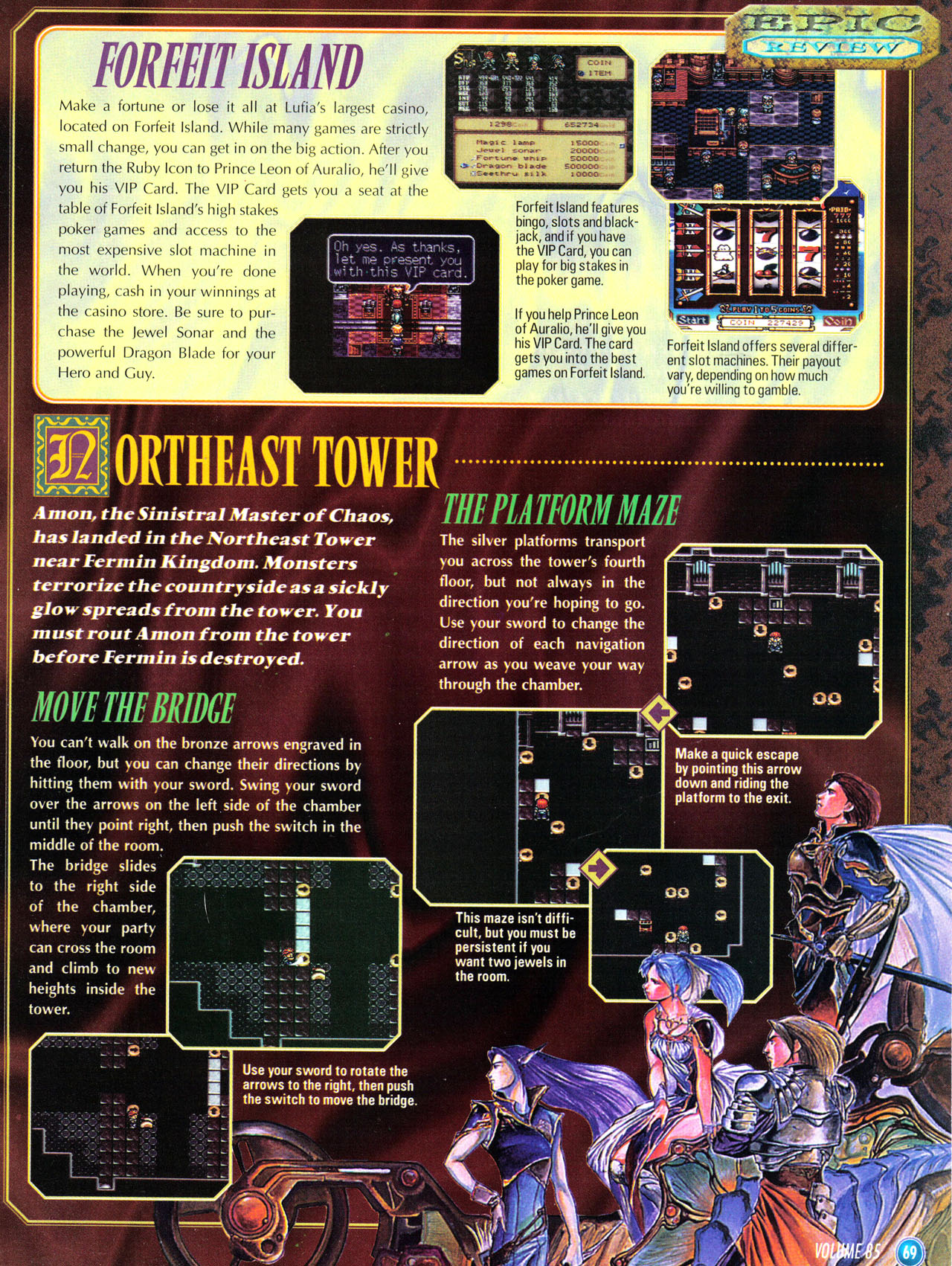 Read online Nintendo Power comic -  Issue #85 - 76