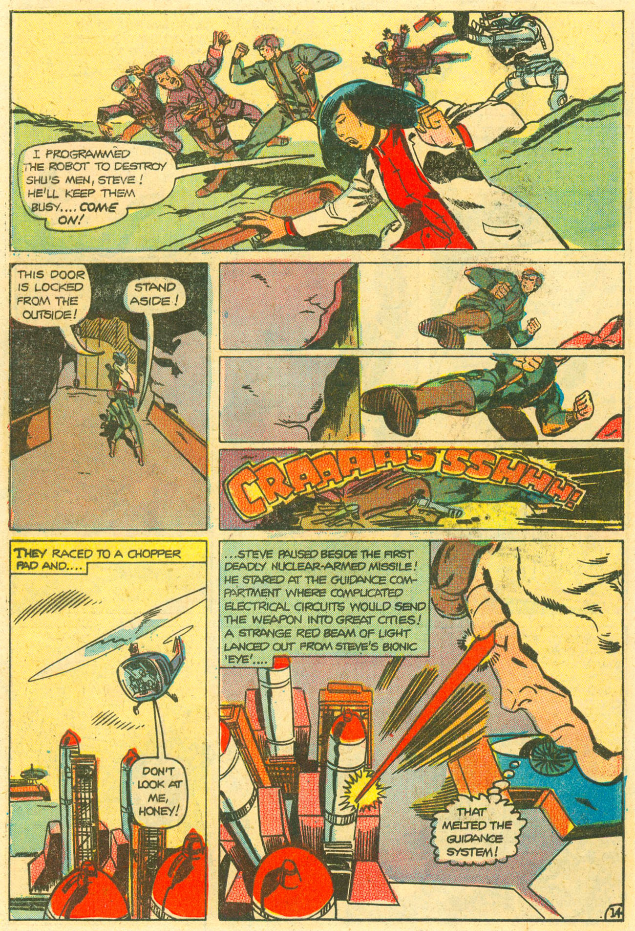 Read online The Six Million Dollar Man [comic] comic -  Issue #1 - 28