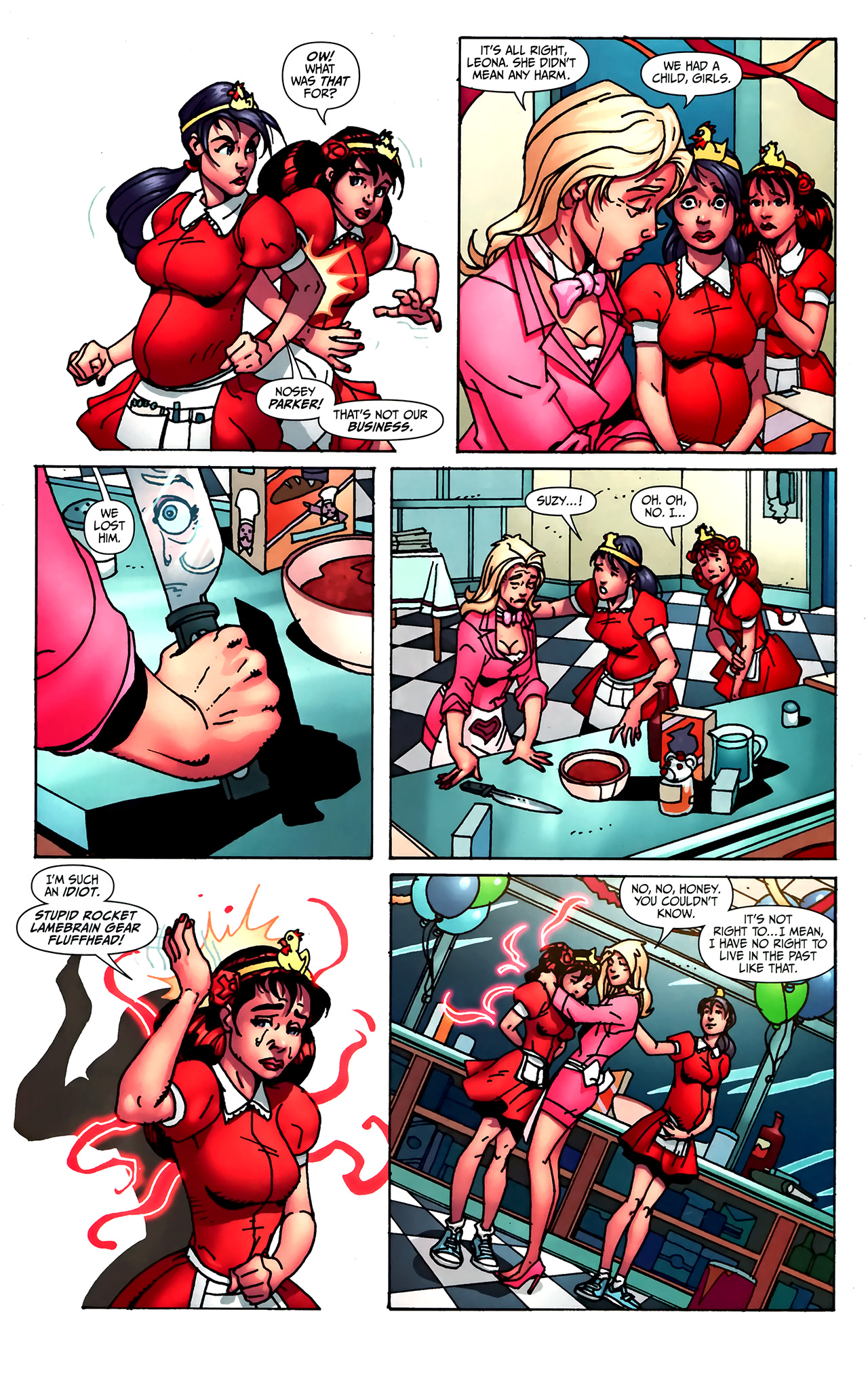 Read online Welcome To Tranquility: One Foot In The Grave comic -  Issue #1 - 14