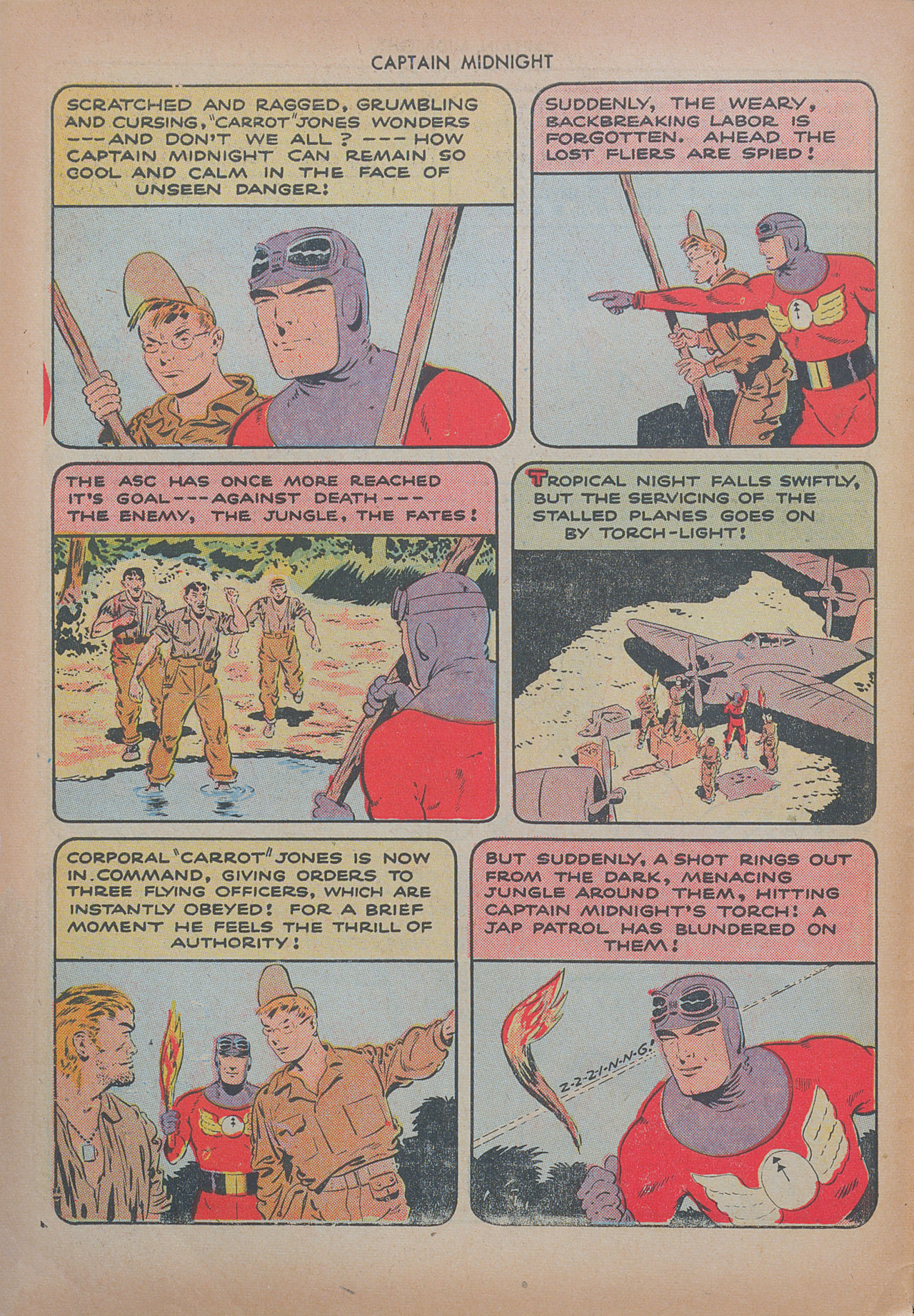 Read online Captain Midnight (1942) comic -  Issue #20 - 10