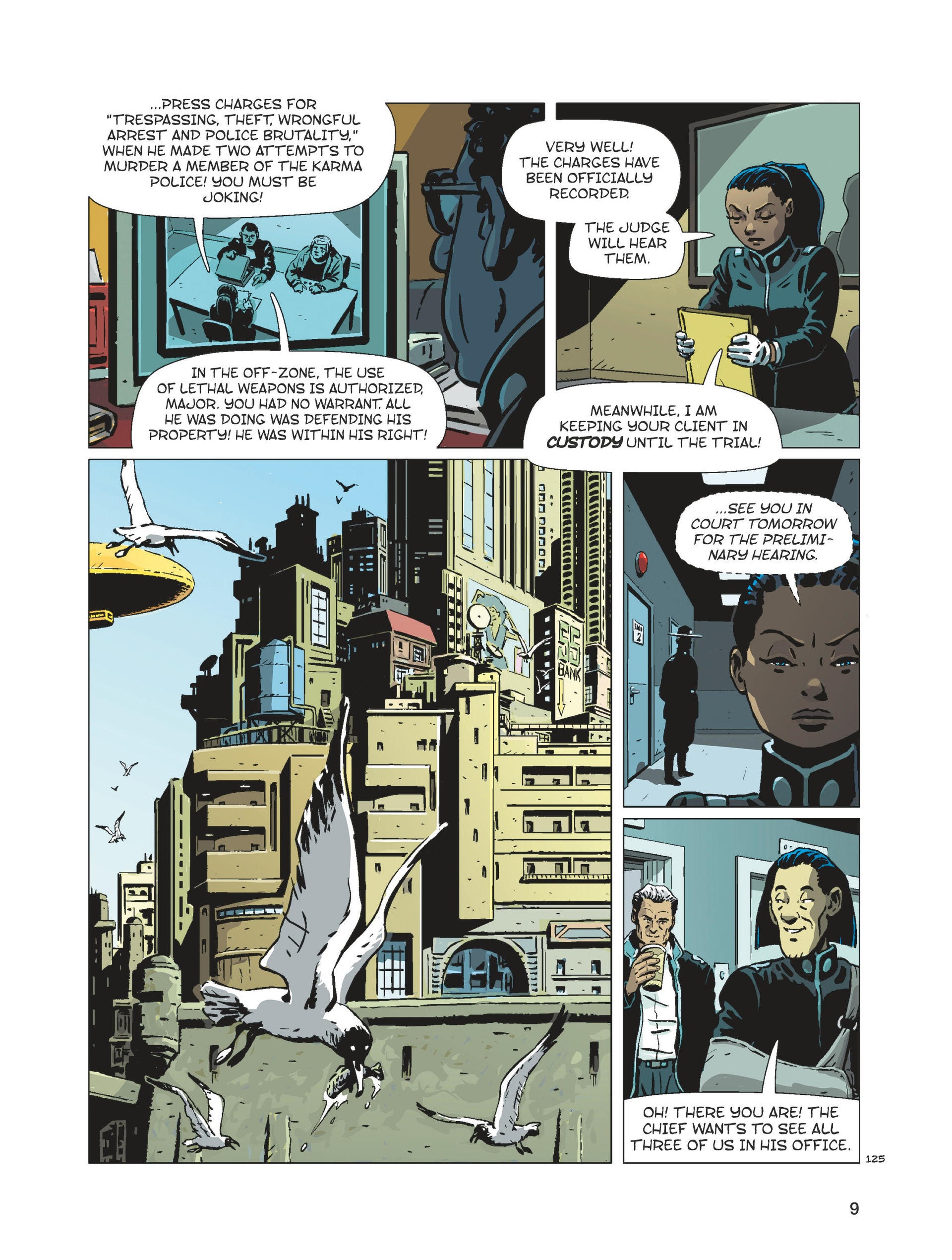 Read online Karma City comic -  Issue #6 - 11