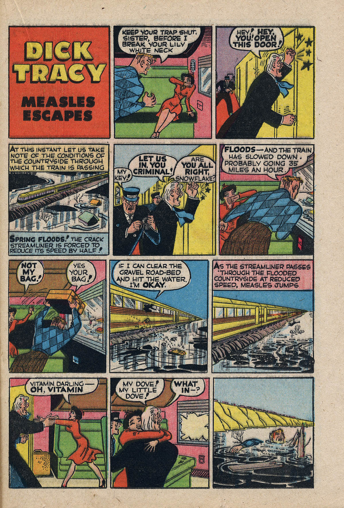 Read online Dick Tracy comic -  Issue #34 - 21