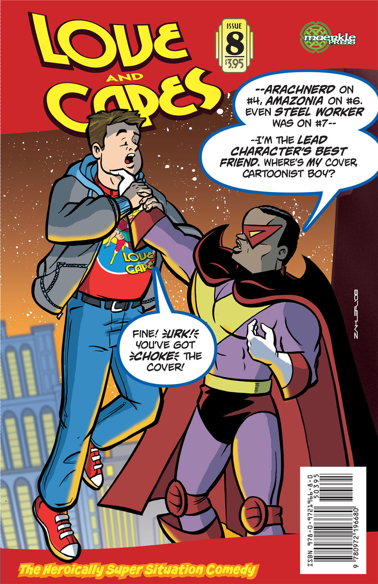 Read online Love and Capes comic -  Issue #8 - 1