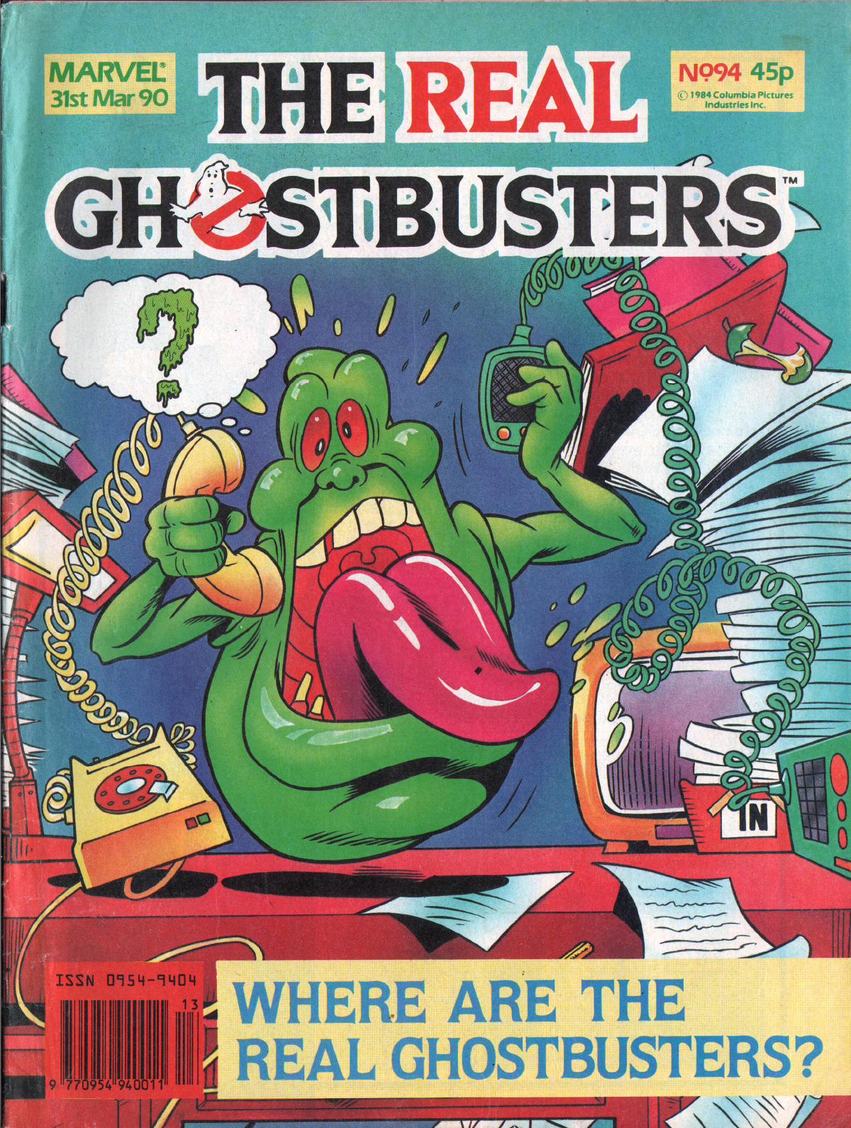 Read online The Real Ghostbusters comic -  Issue #94 - 1
