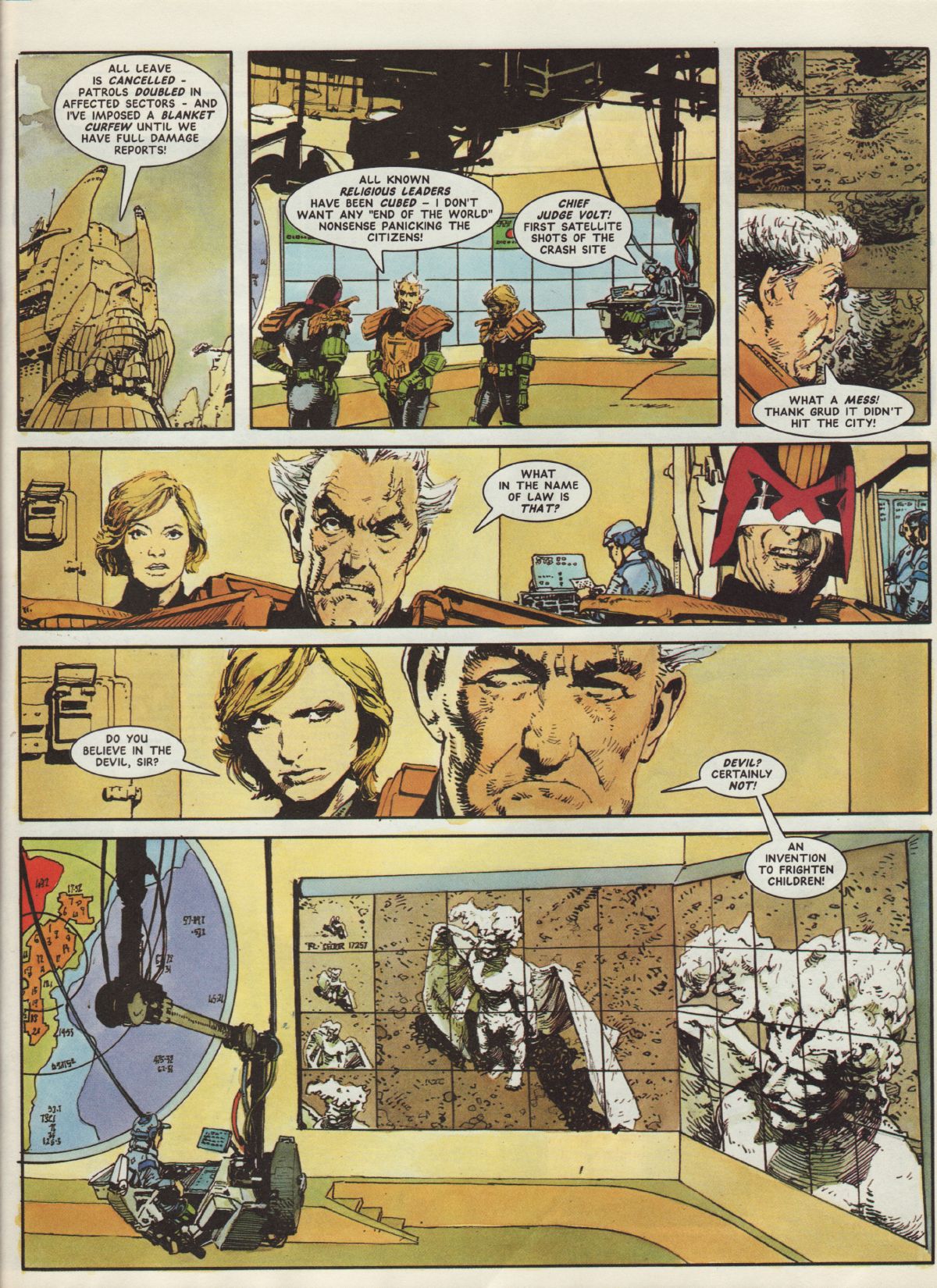 Read online Judge Dredd Megazine (vol. 3) comic -  Issue #3 - 45