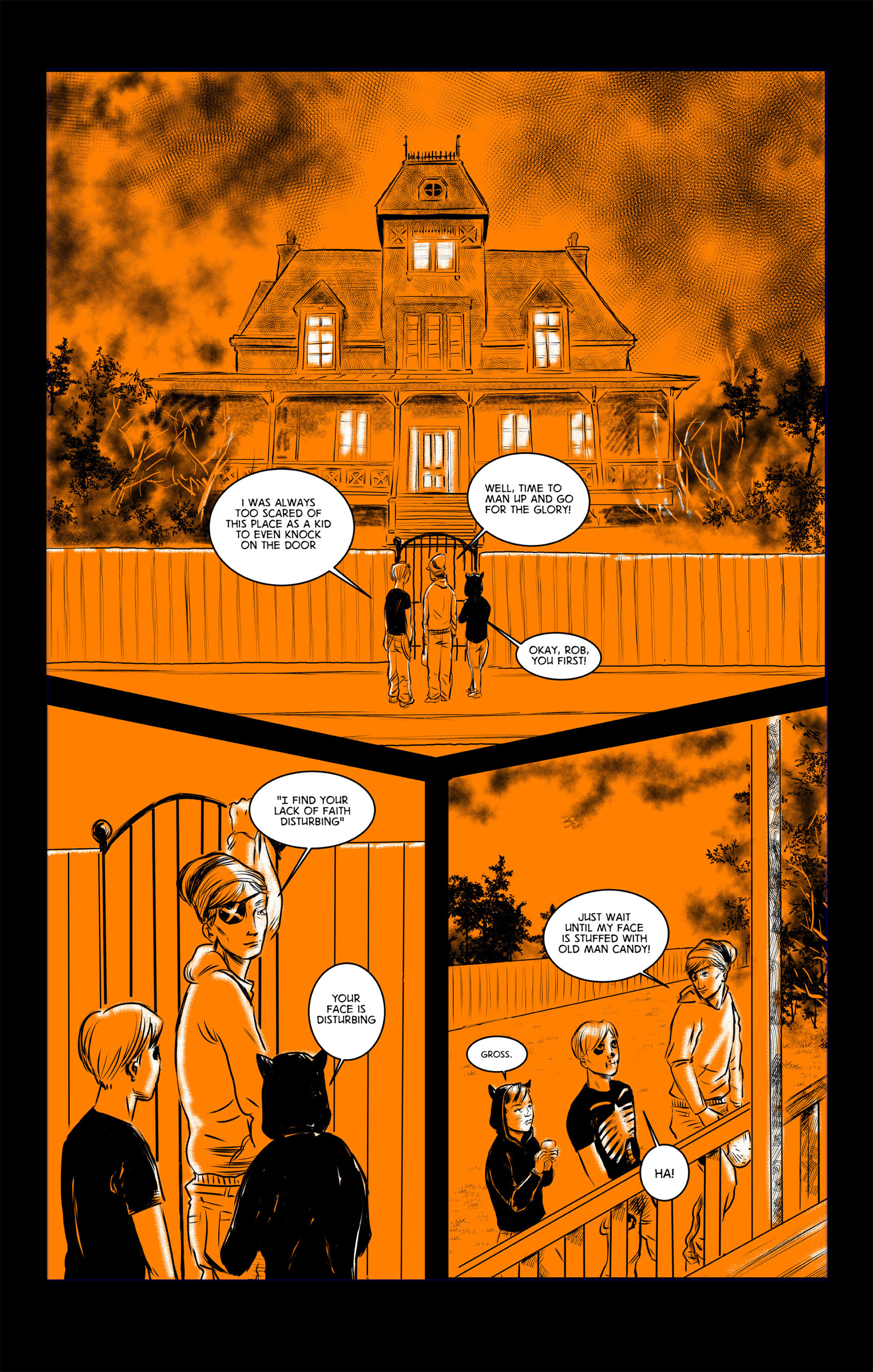 Read online BOO! Halloween Stories 2015 comic -  Issue # Full - 74