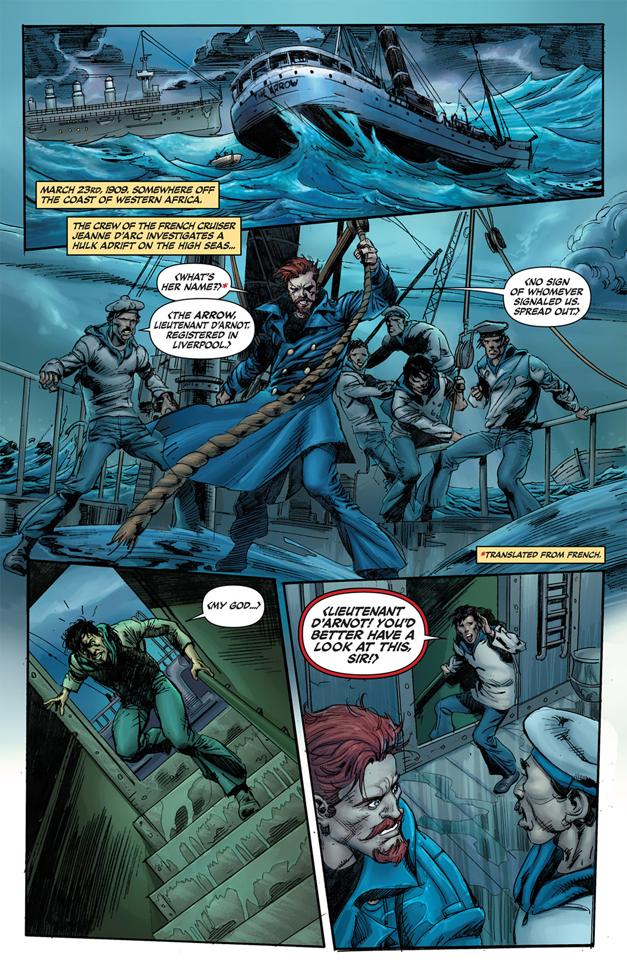 Read online Lord Of The Jungle (2012) comic -  Issue #4 - 5