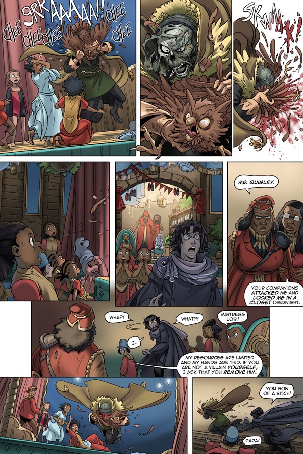 Read online Unsounded comic -  Issue #15 - 115