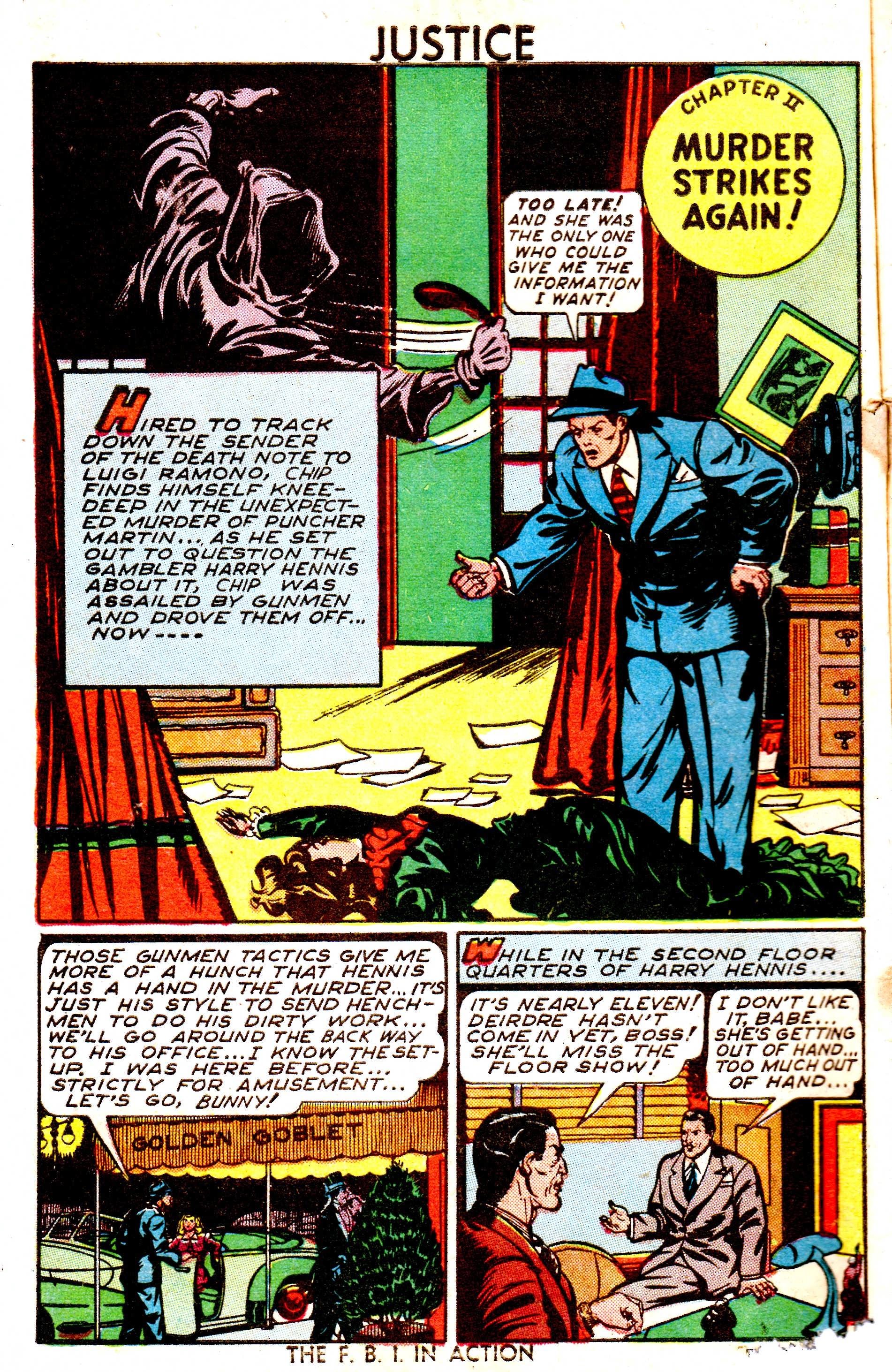 Read online Justice Comics (1947) comic -  Issue #1 - 13