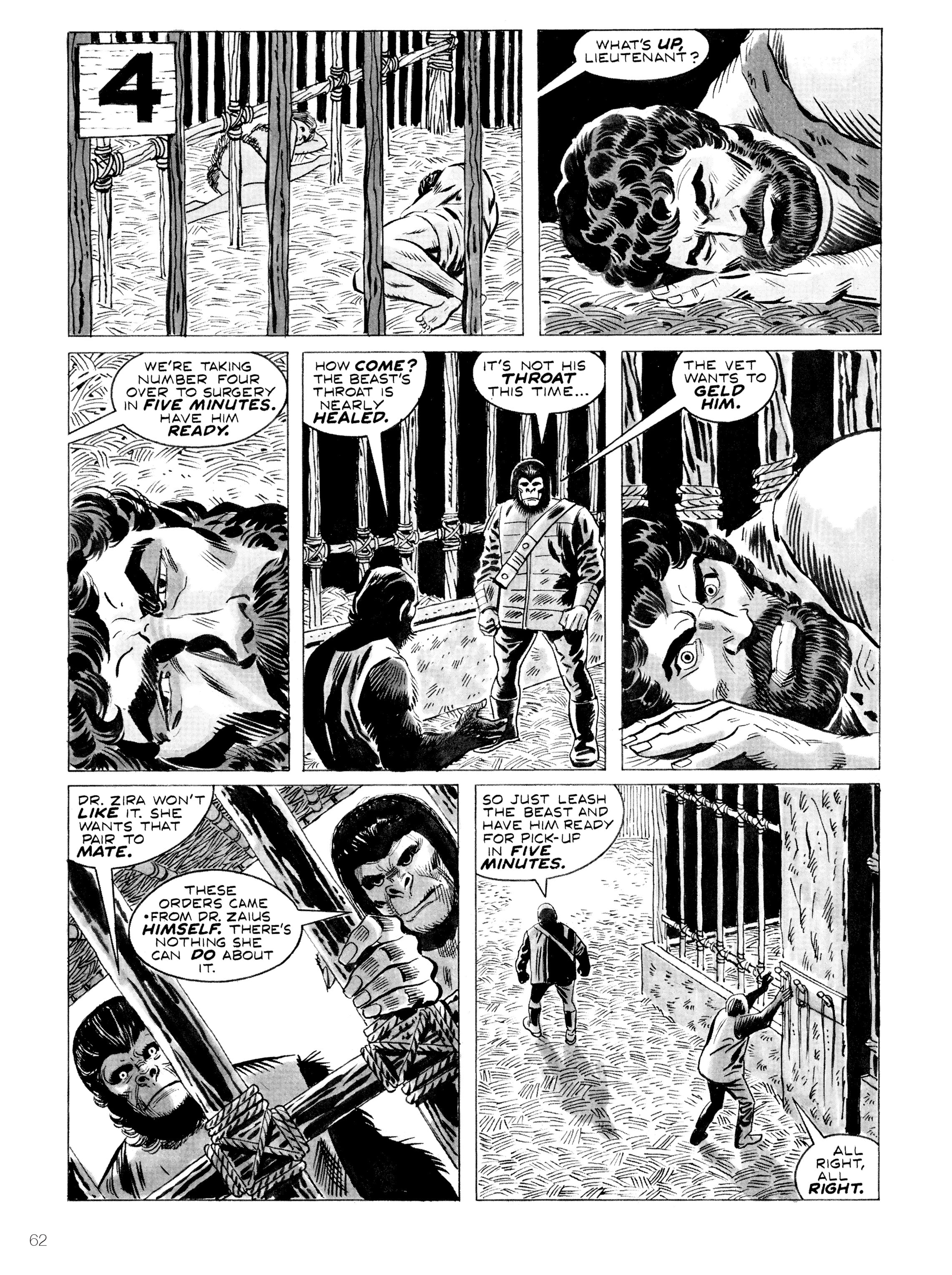 Read online Planet of the Apes: Archive comic -  Issue # TPB 2 (Part 1) - 59