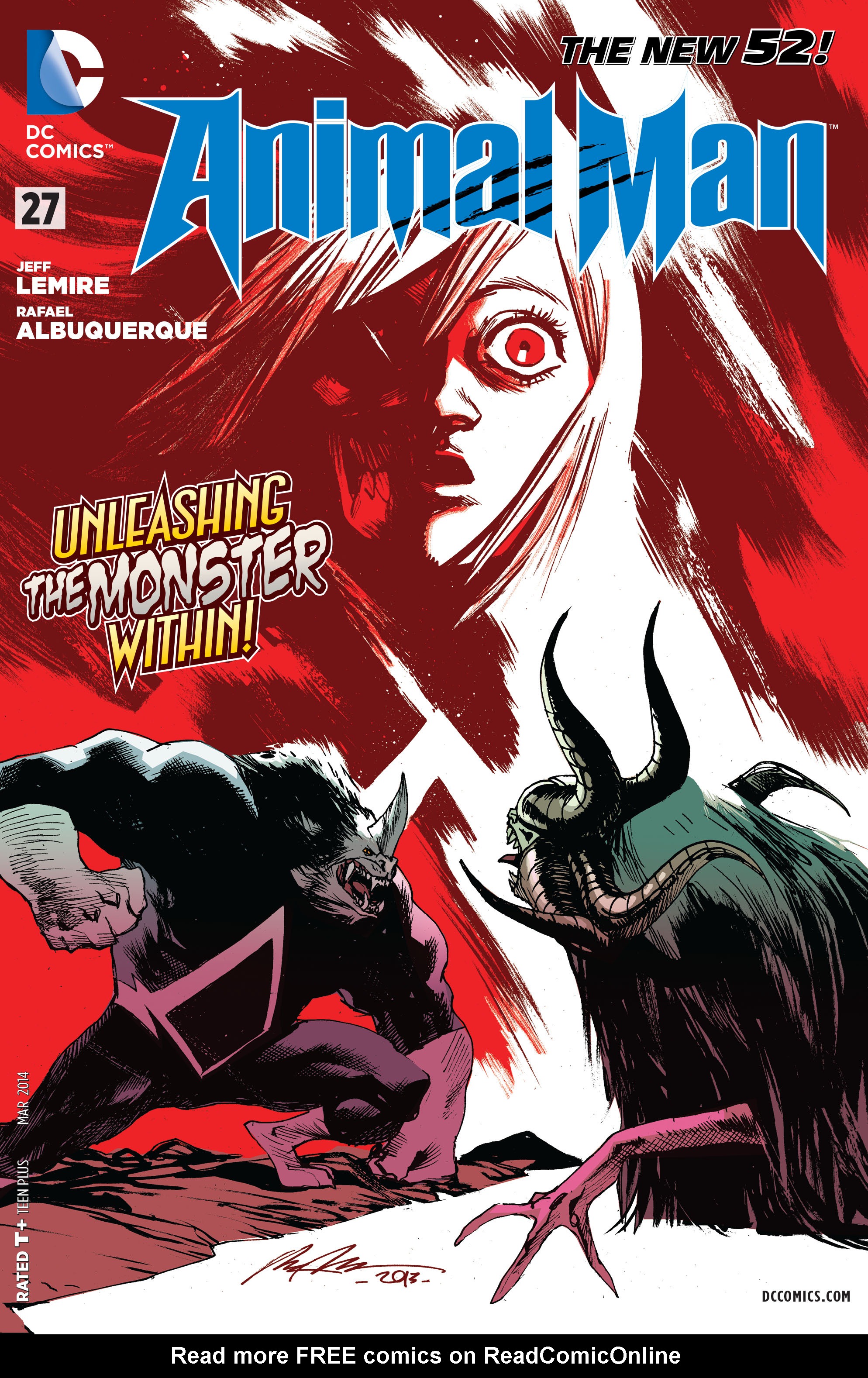 Read online Animal Man (2011) comic -  Issue #27 - 1