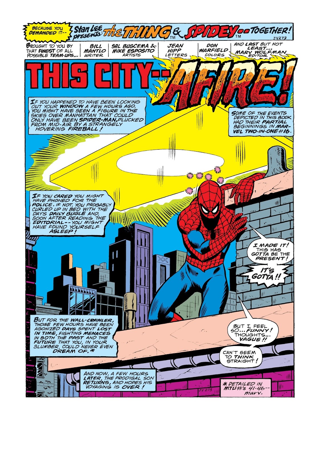 Marvel Masterworks: Marvel Two-In-One issue TPB 2 - Page 123