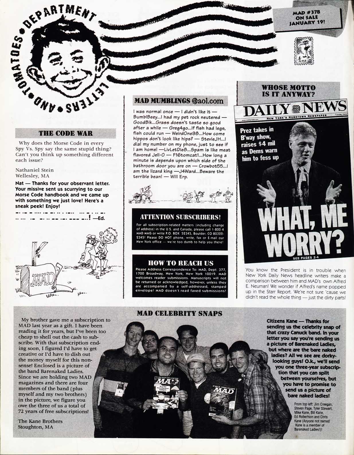 Read online MAD comic -  Issue #377 - 4