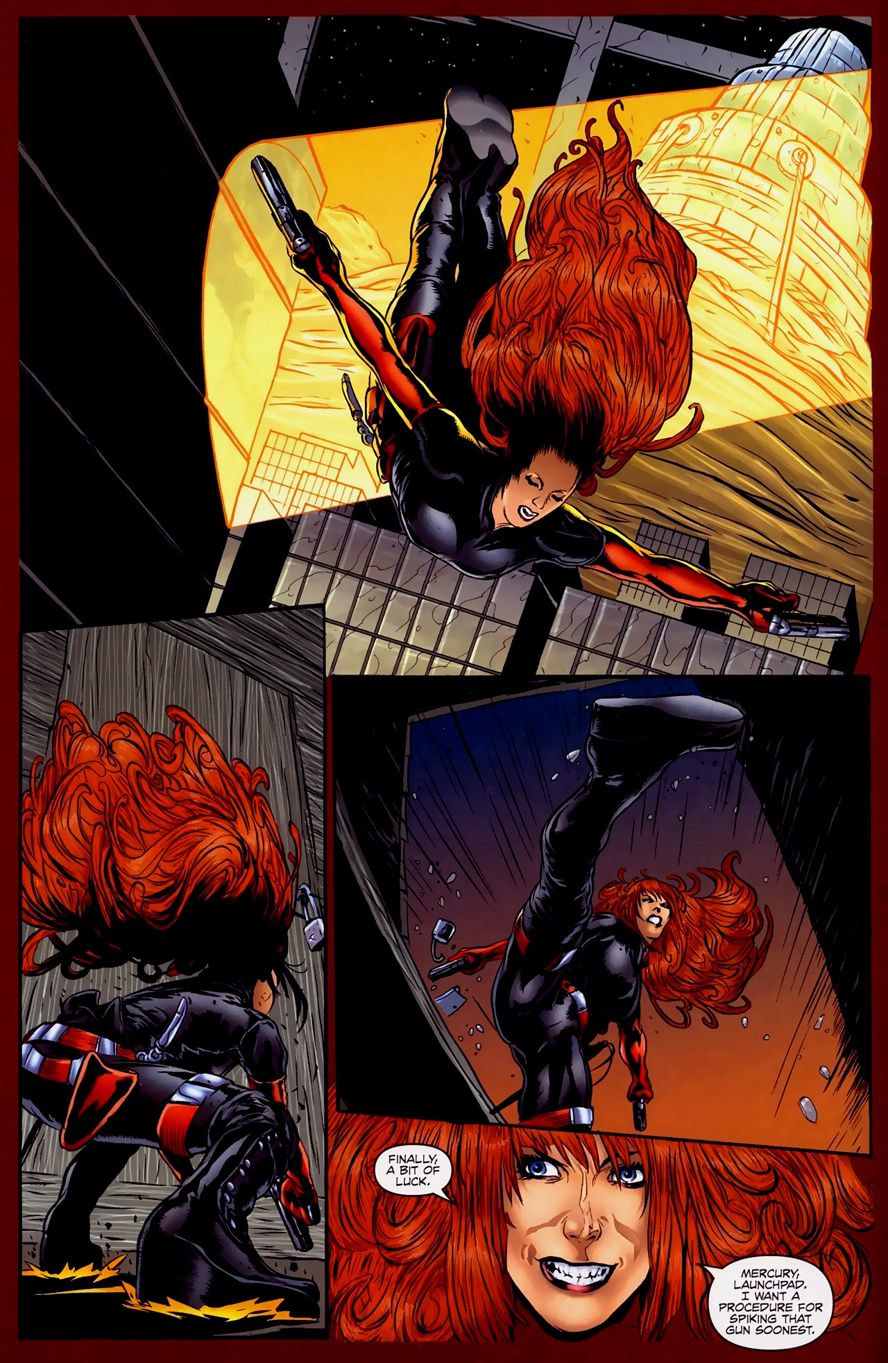 Read online Anna Mercury comic -  Issue #3 - 7