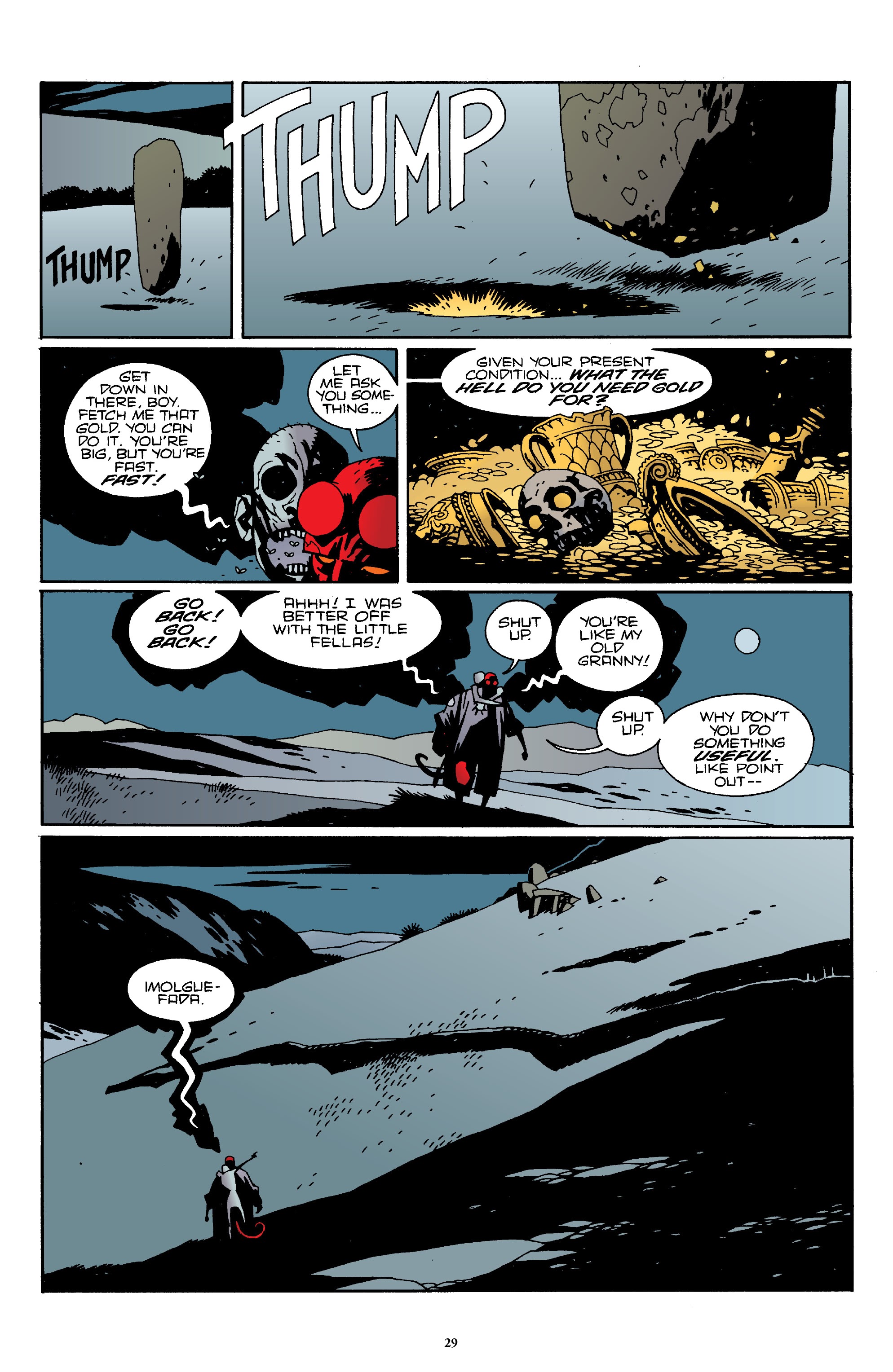 Read online Hellboy Universe Essentials: Hellboy comic -  Issue # TPB (Part 1) - 28