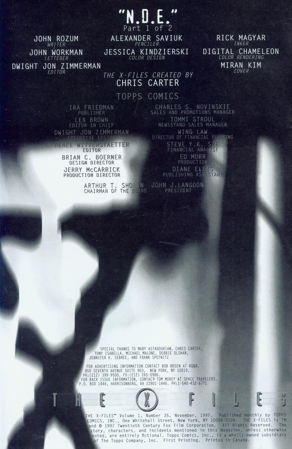 Read online The X-Files (1995) comic -  Issue #35 - 2