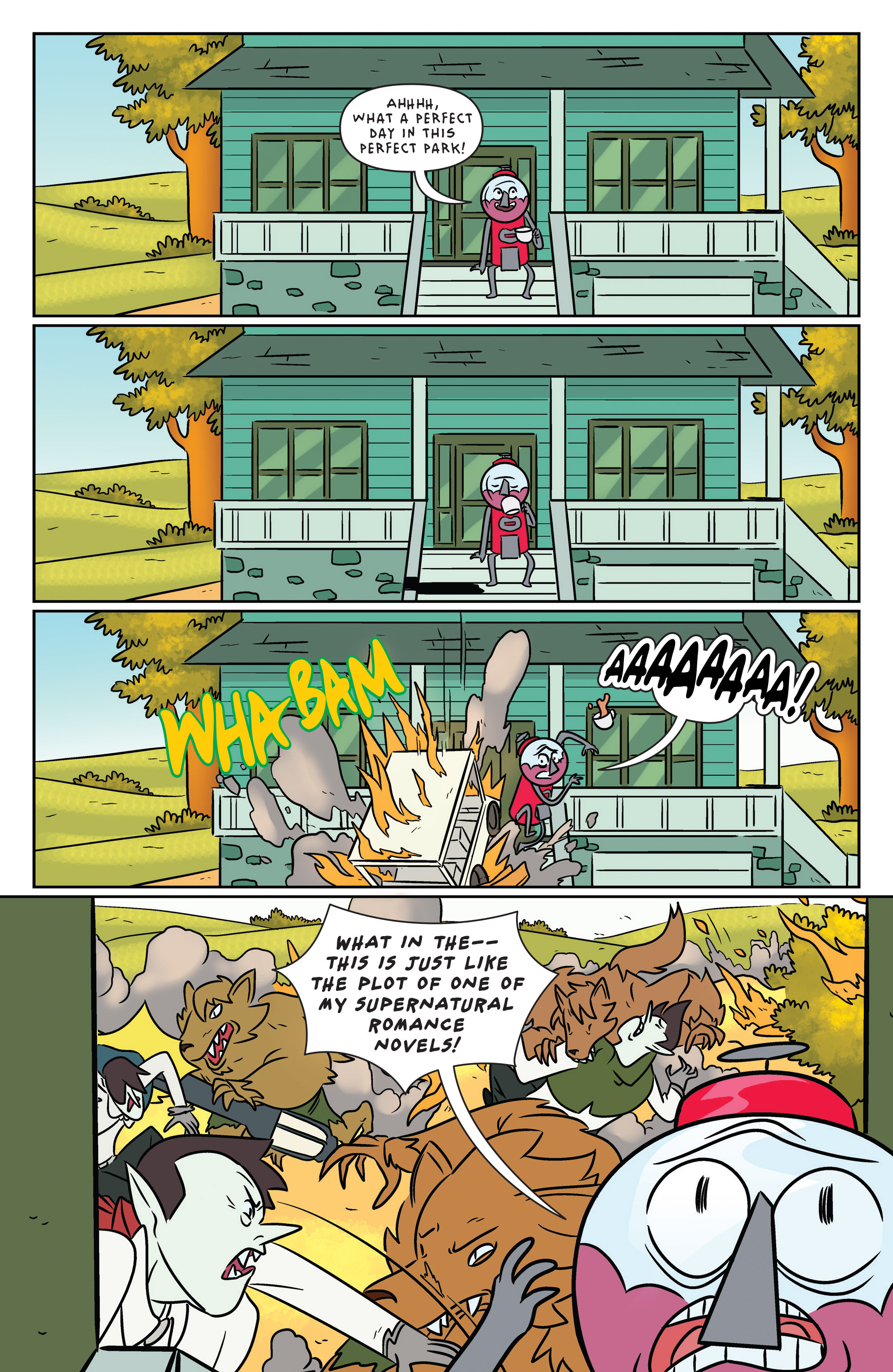 Read online Regular Show comic -  Issue #28 - 6