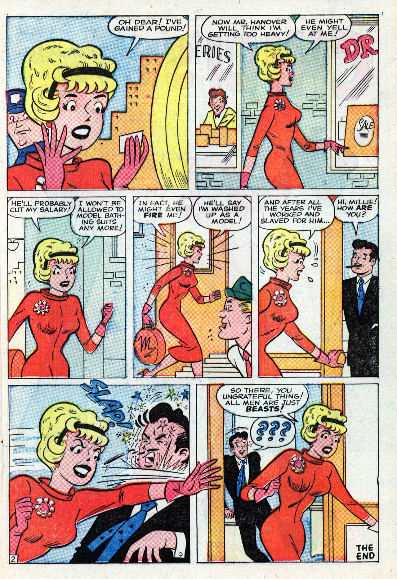 Read online A Date with Millie (1959) comic -  Issue #6 - 17