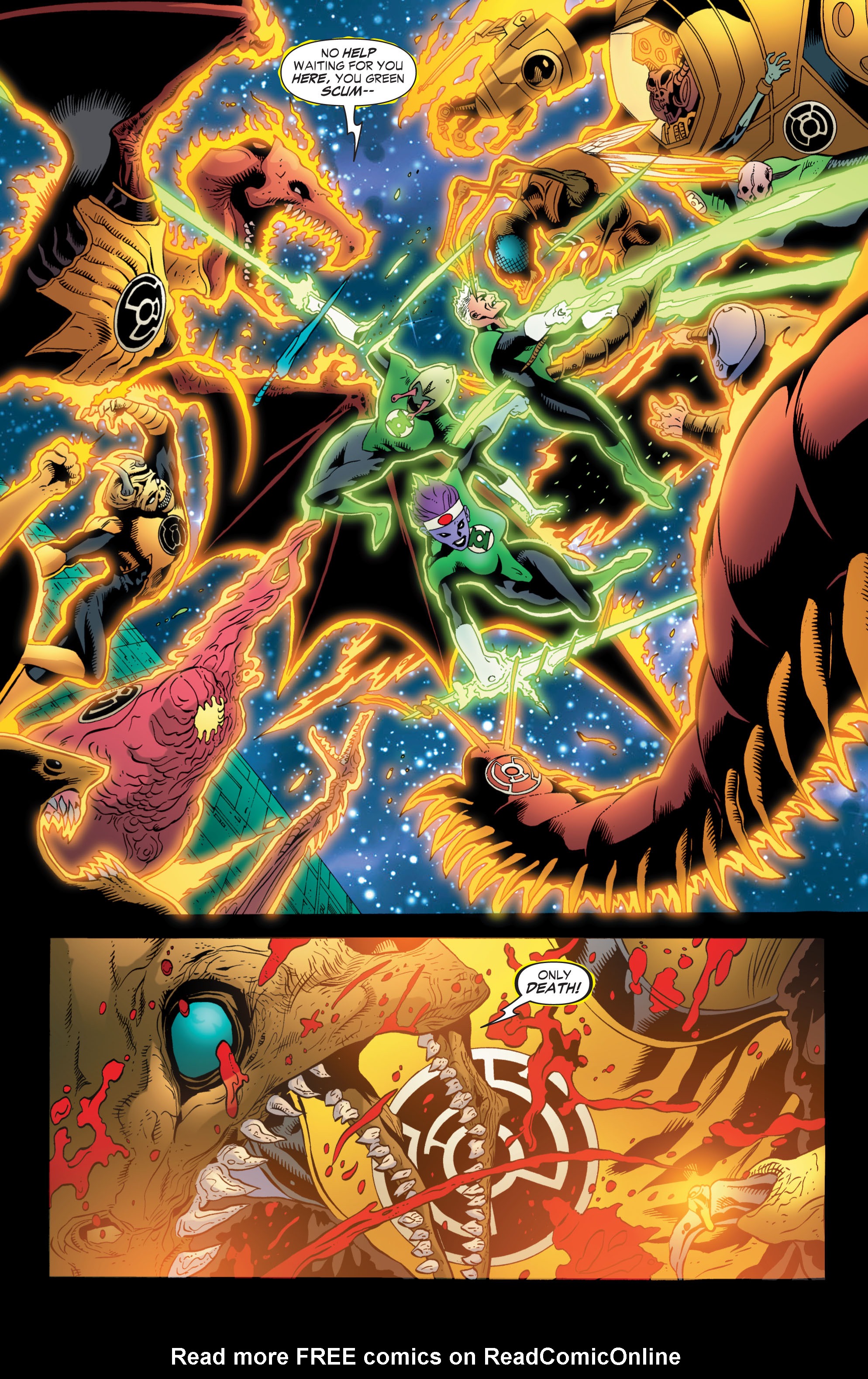 Read online Green Lantern: The Sinestro Corps War comic -  Issue # Full - 72