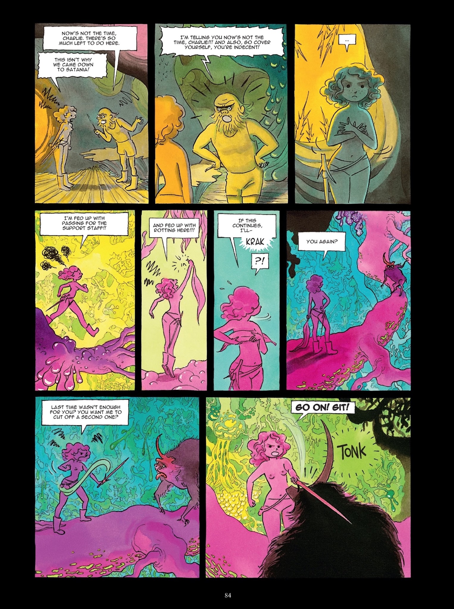 Read online Satania comic -  Issue # TPB - 83