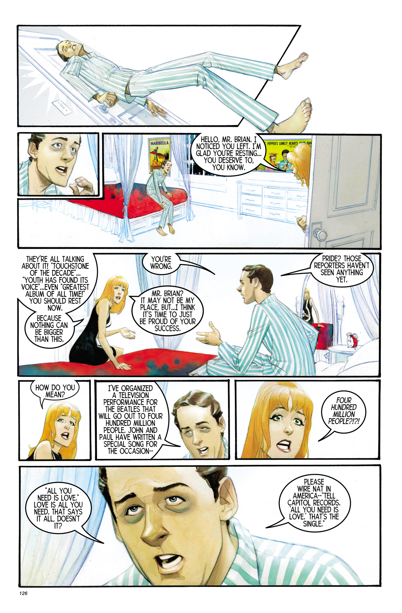 Read online The Fifth Beatle: The Brian Epstein Story comic -  Issue # TPB - 115