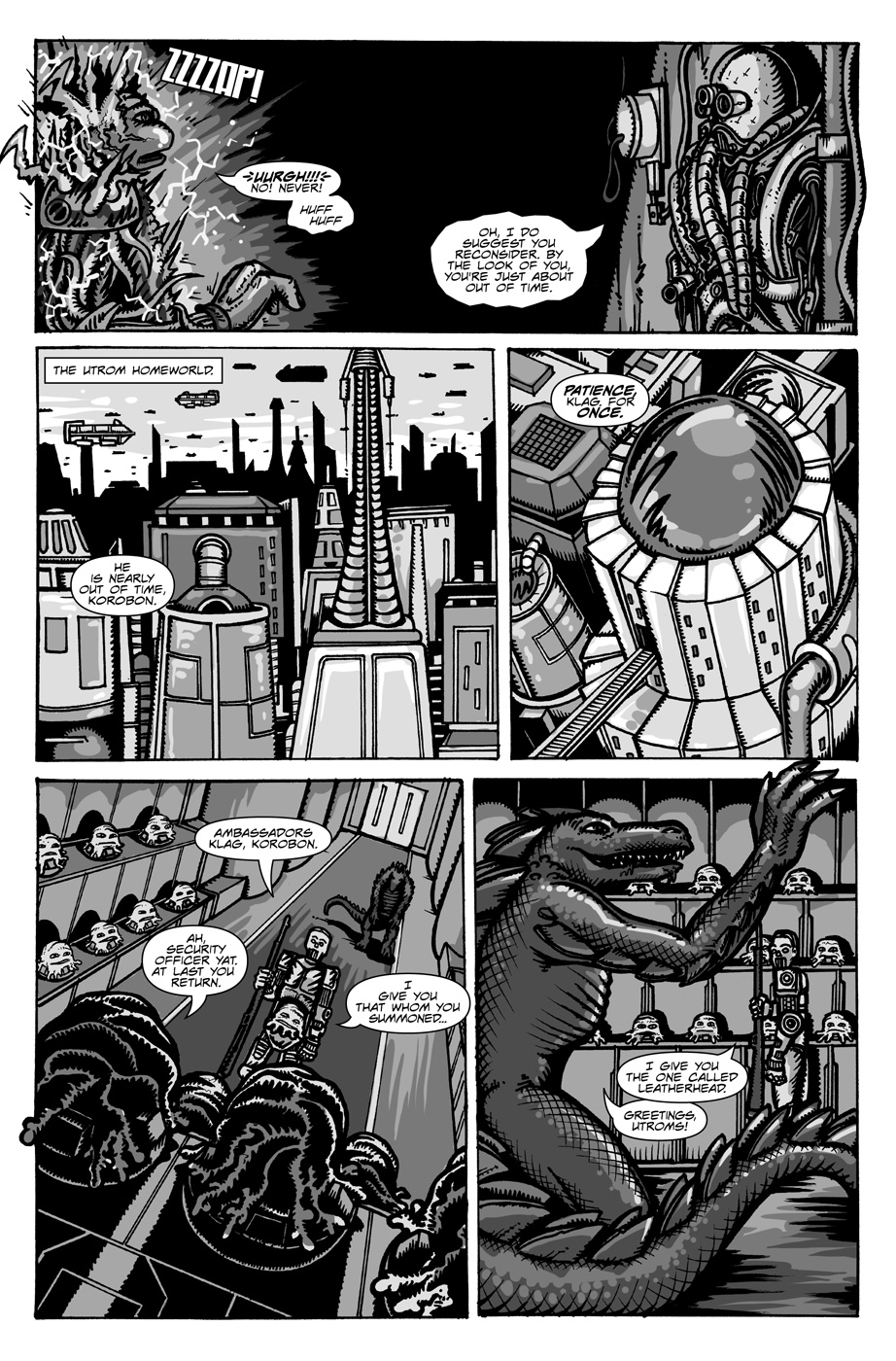 Read online Teenage Mutant Ninja Turtles (1996) comic -  Issue #24 - 28