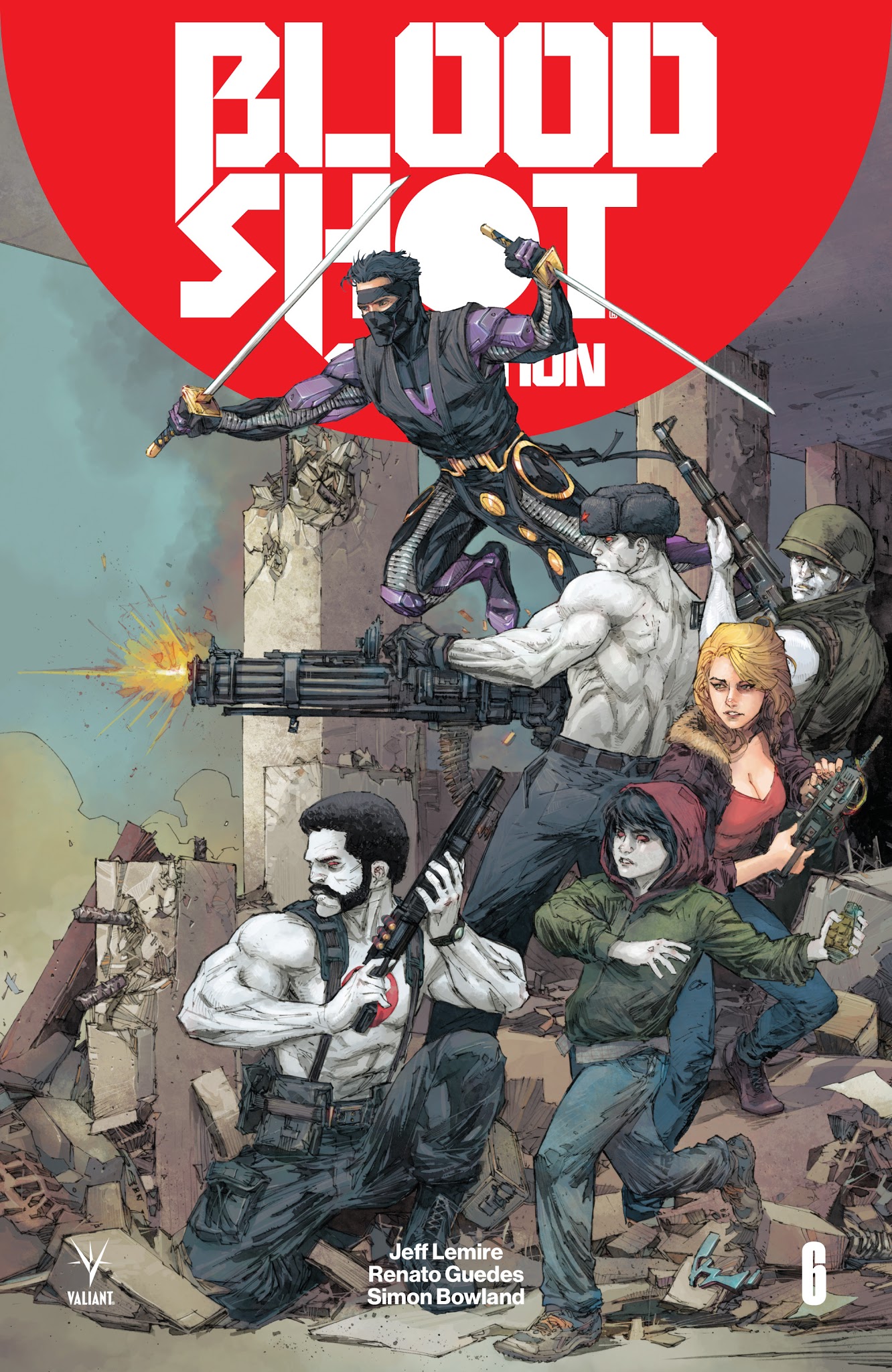 Read online Bloodshot Salvation comic -  Issue #6 - 1