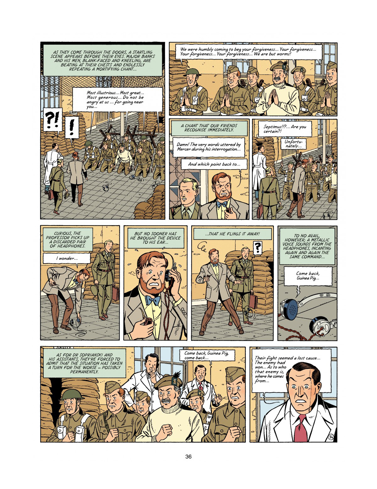 Read online Blake & Mortimer comic -  Issue #20 - 36