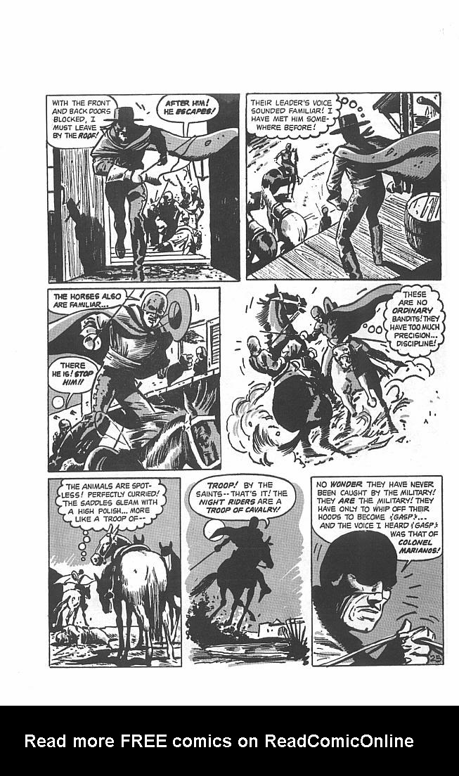Read online The Sword Of Zorro comic -  Issue # Full - 28