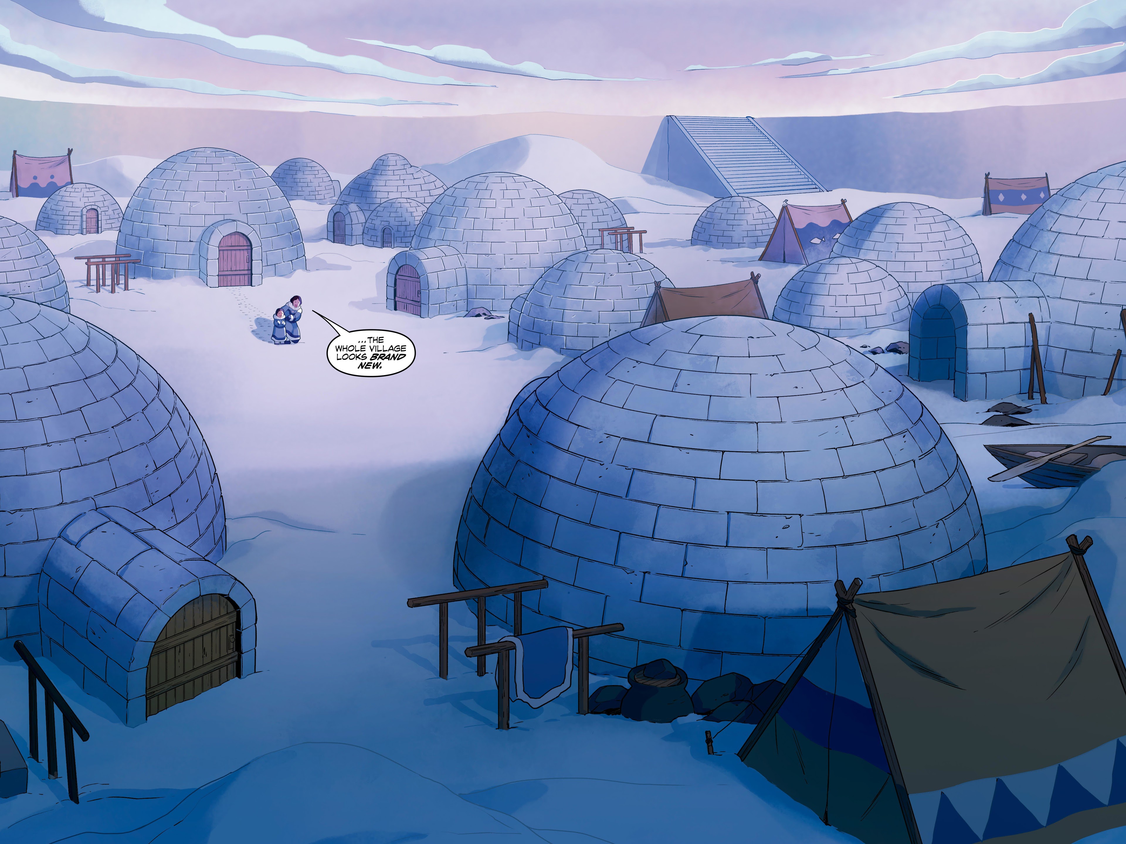 Read online Avatar: The Last Airbender--North and South Omnibus comic -  Issue # TPB (Part 1) - 6