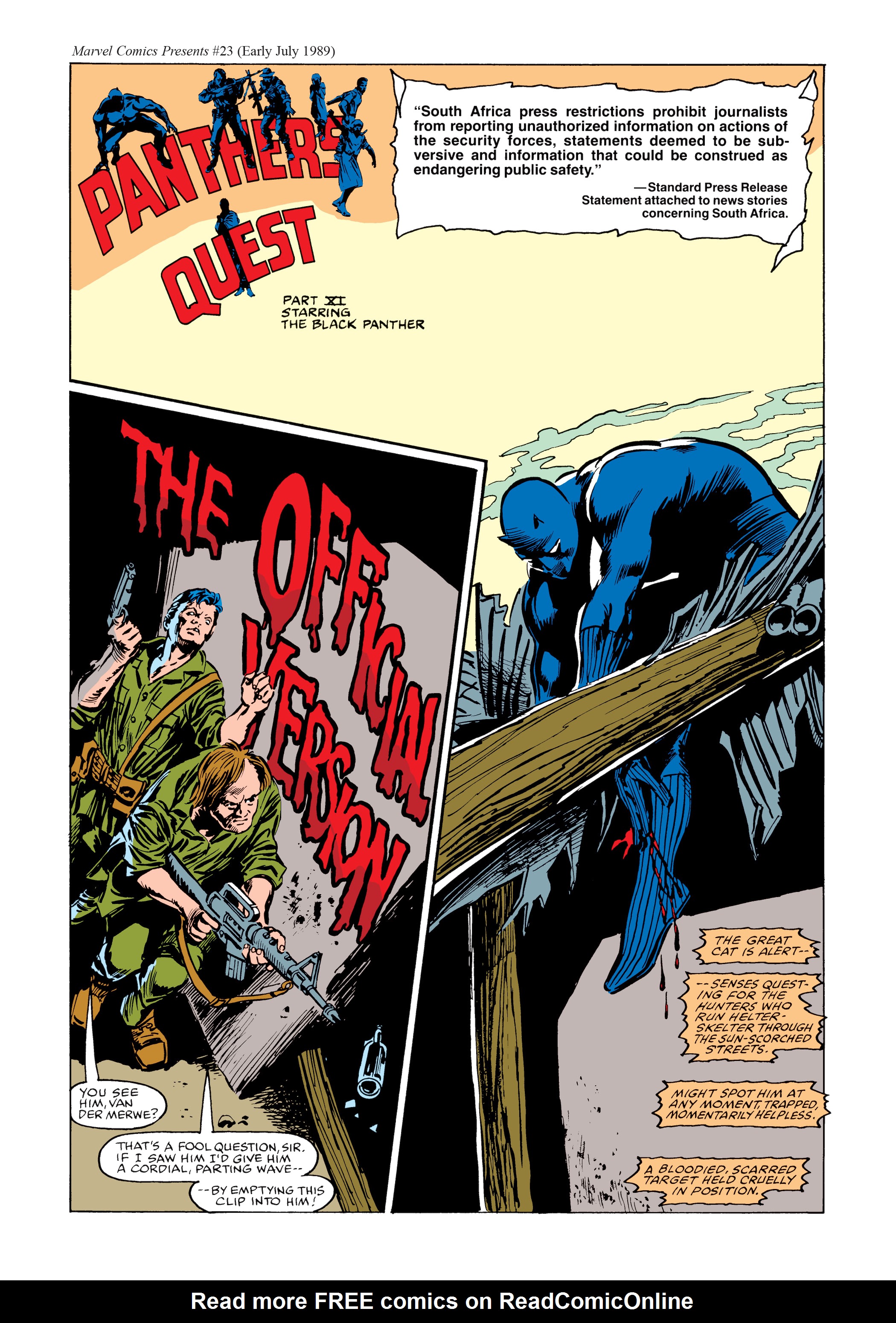 Read online Marvel Masterworks: The Black Panther comic -  Issue # TPB 3 (Part 2) - 88