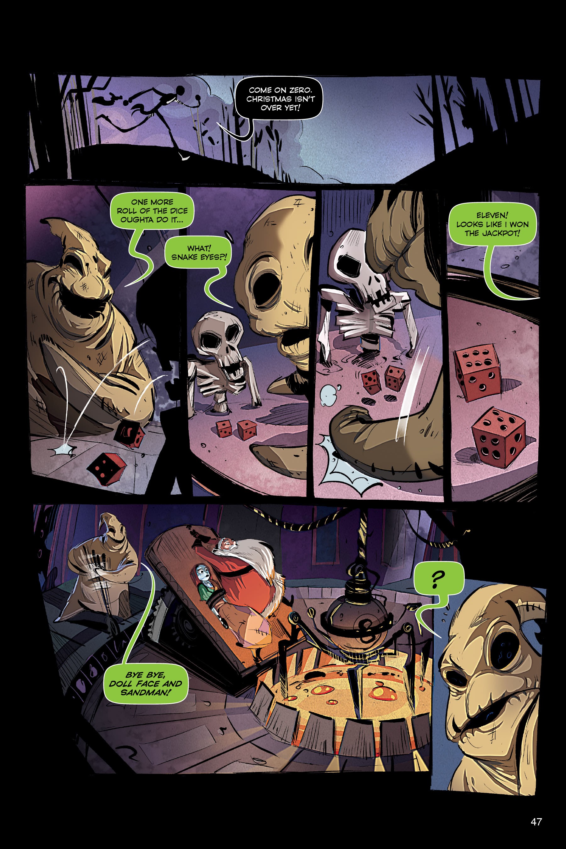 Read online Disney The Nightmare Before Christmas: The Story of the Movie in Comics comic -  Issue # Full - 46