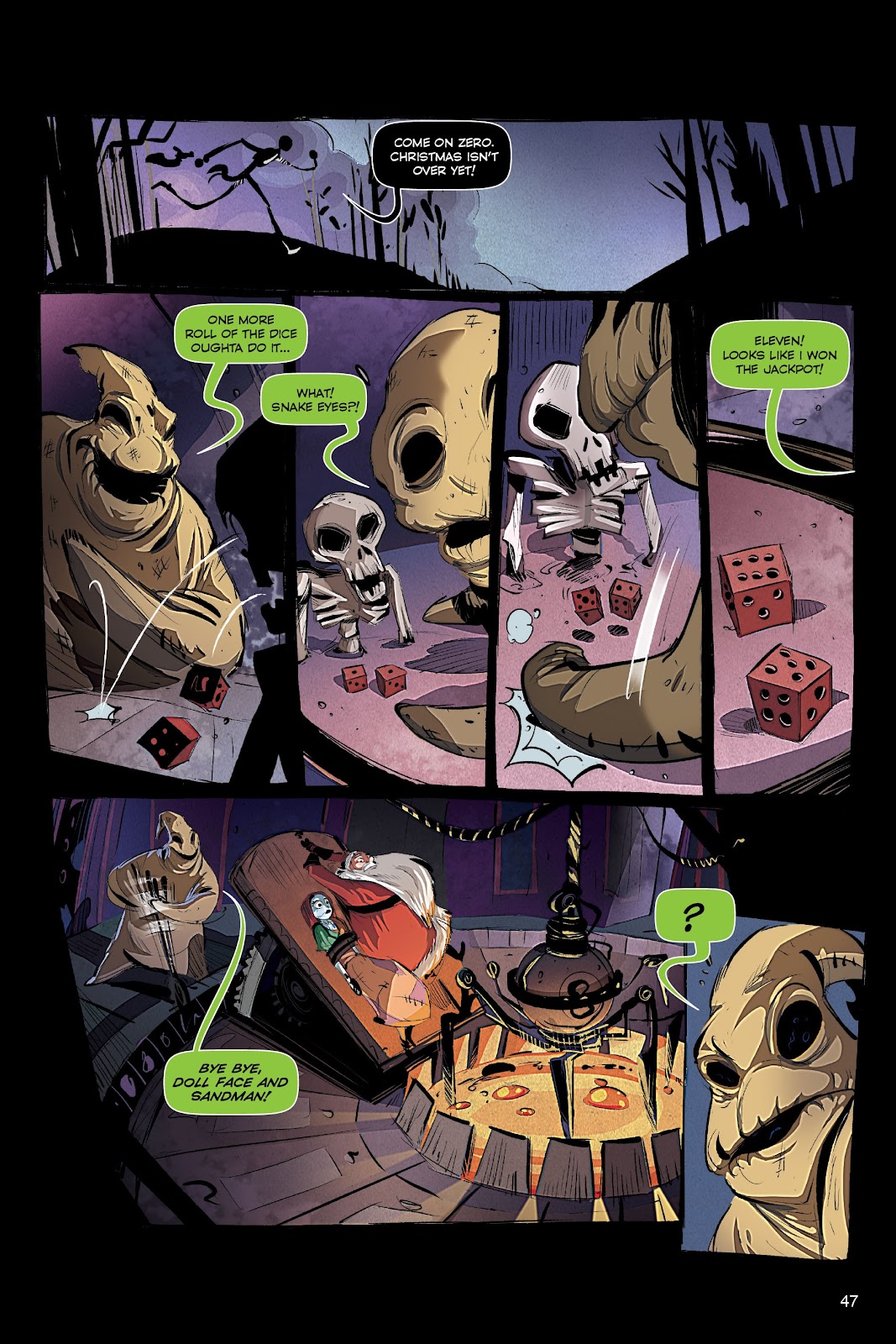 Disney The Nightmare Before Christmas: The Story of the Movie in Comics issue Full - Page 46