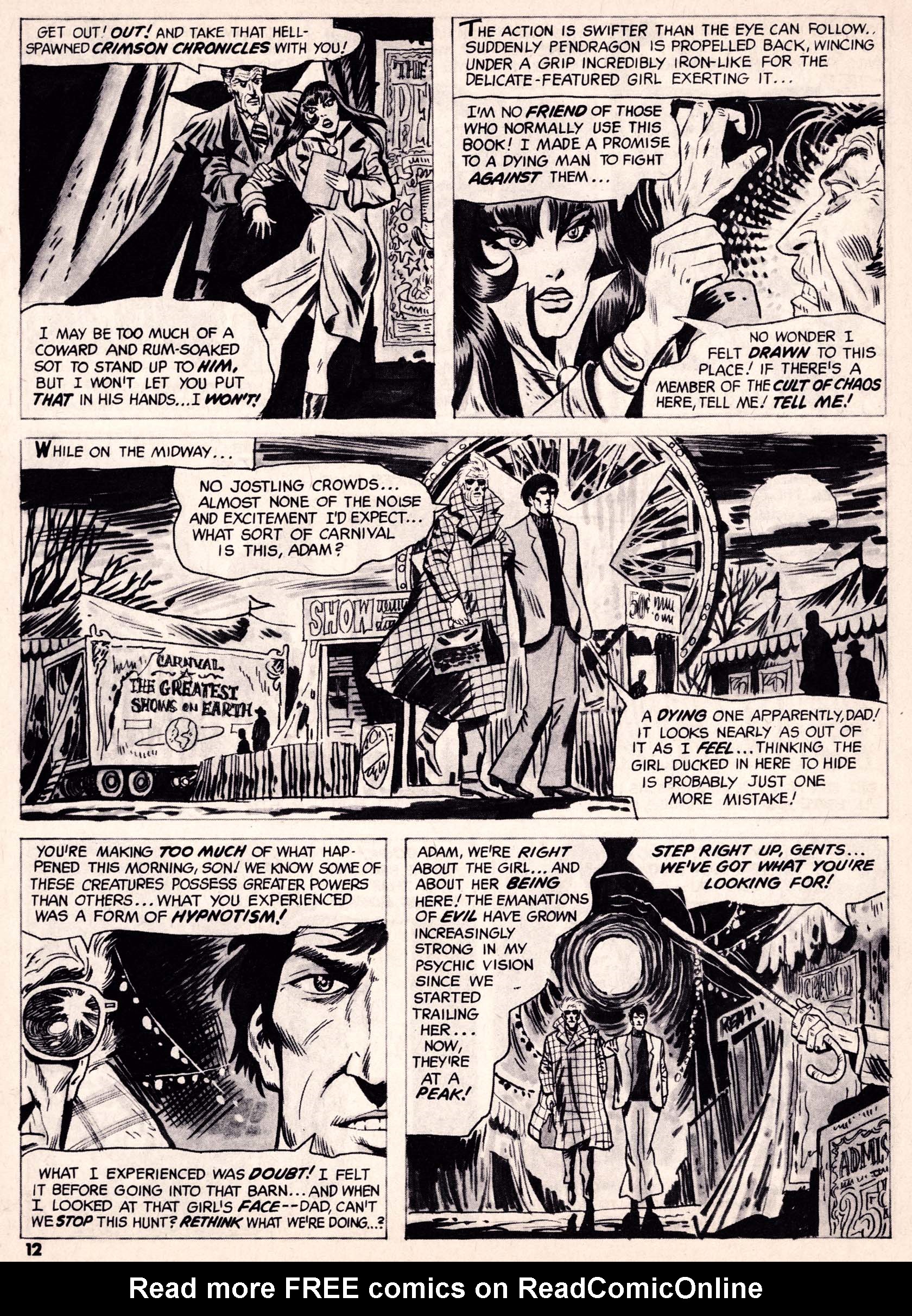Read online Vampirella (1969) comic -  Issue #11 - 12
