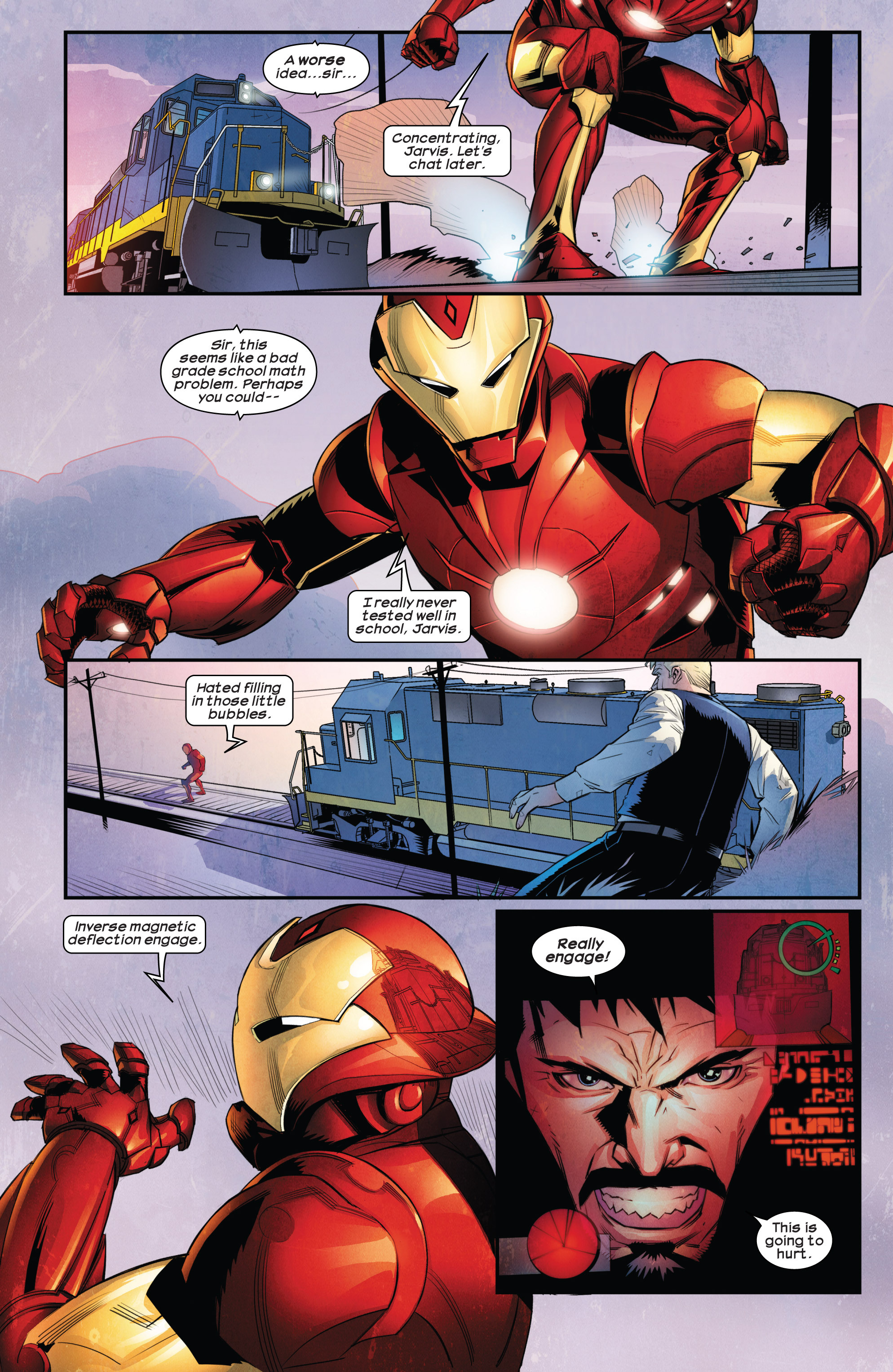 Read online Ultimate Comics Iron Man comic -  Issue #1 - 5