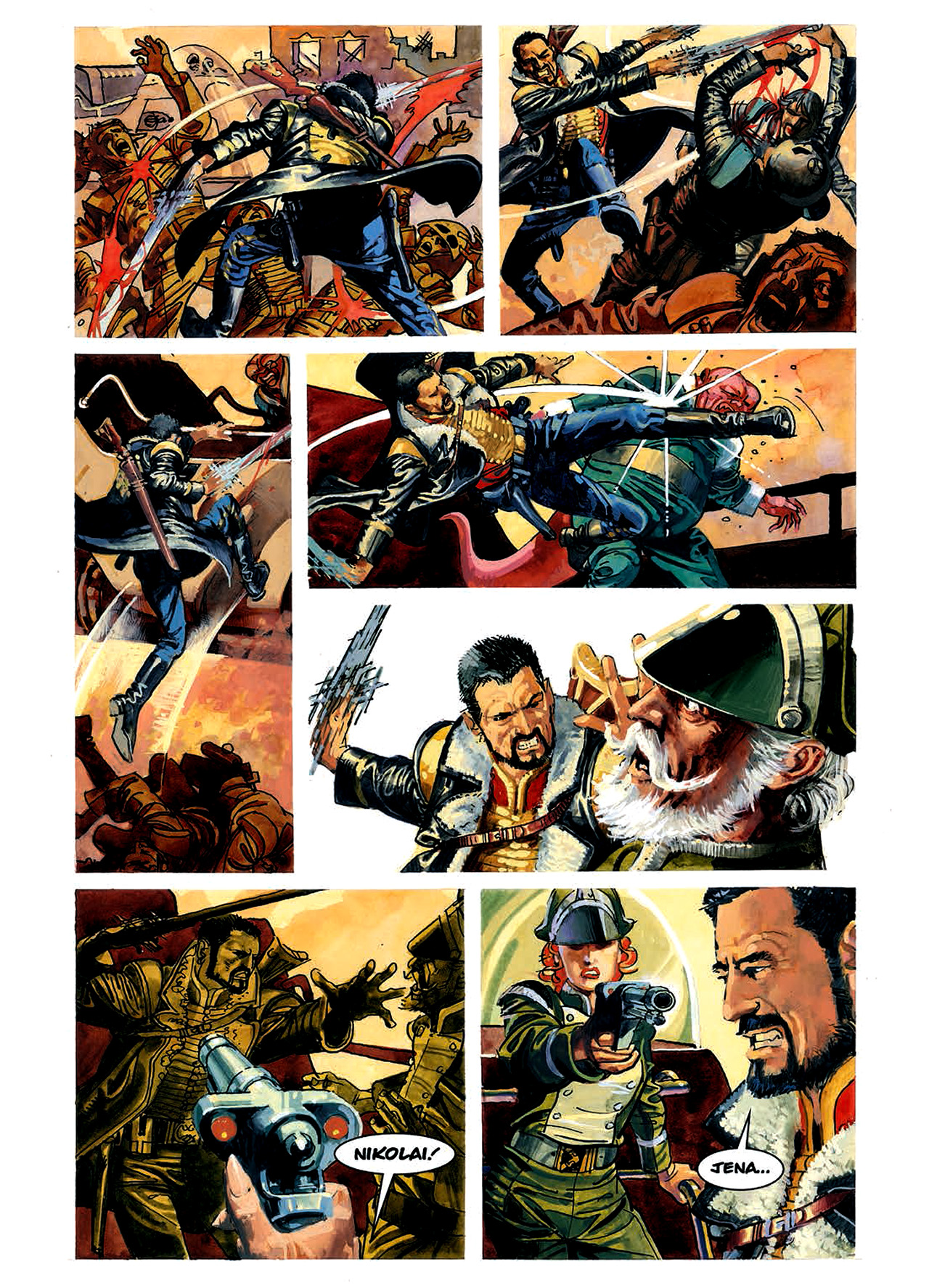 Read online Nikolai Dante comic -  Issue # TPB 5 - 82