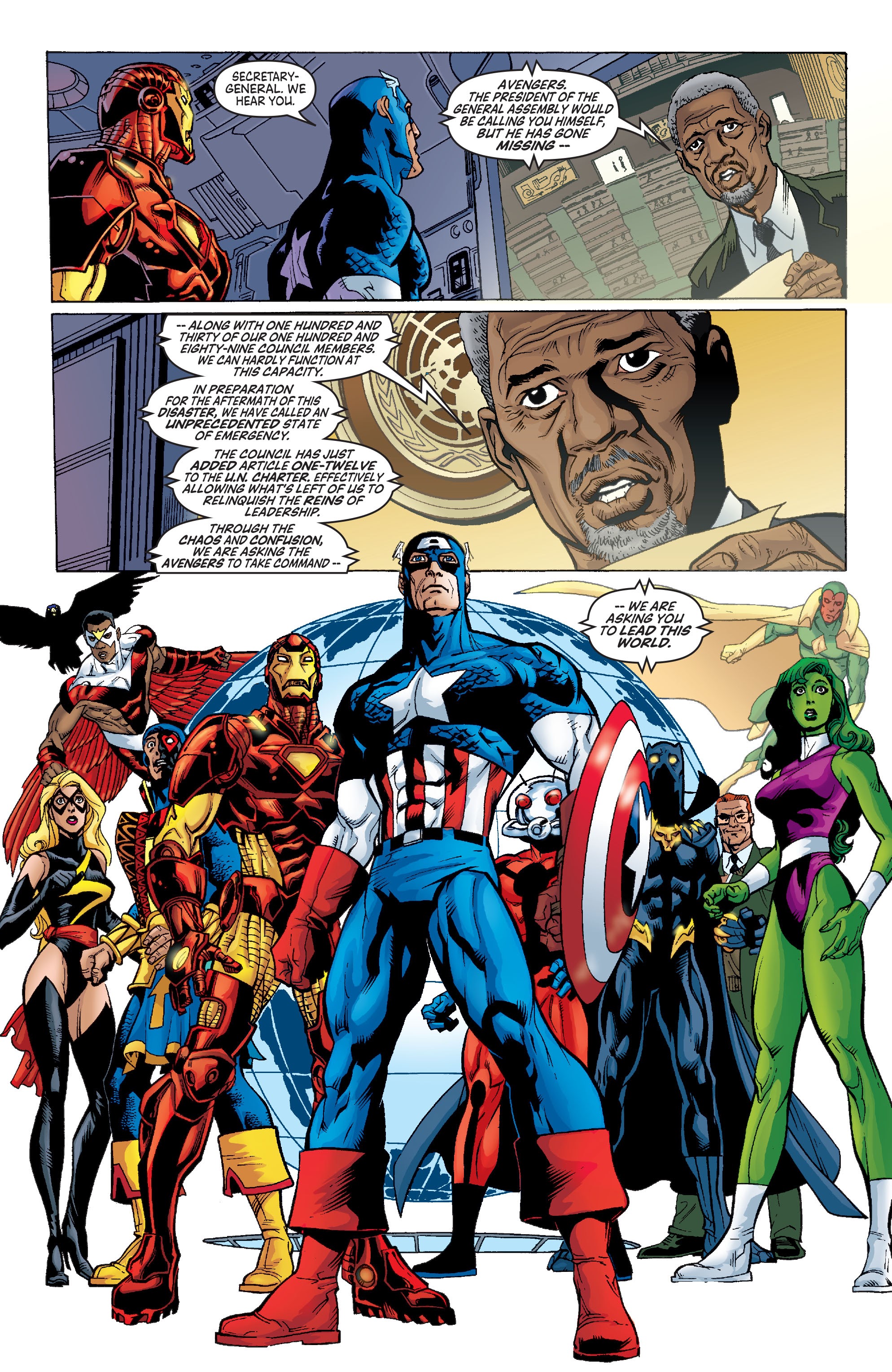 Read online Avengers: The Complete Collection by Geoff Johns comic -  Issue # TPB 1 (Part 1) - 24