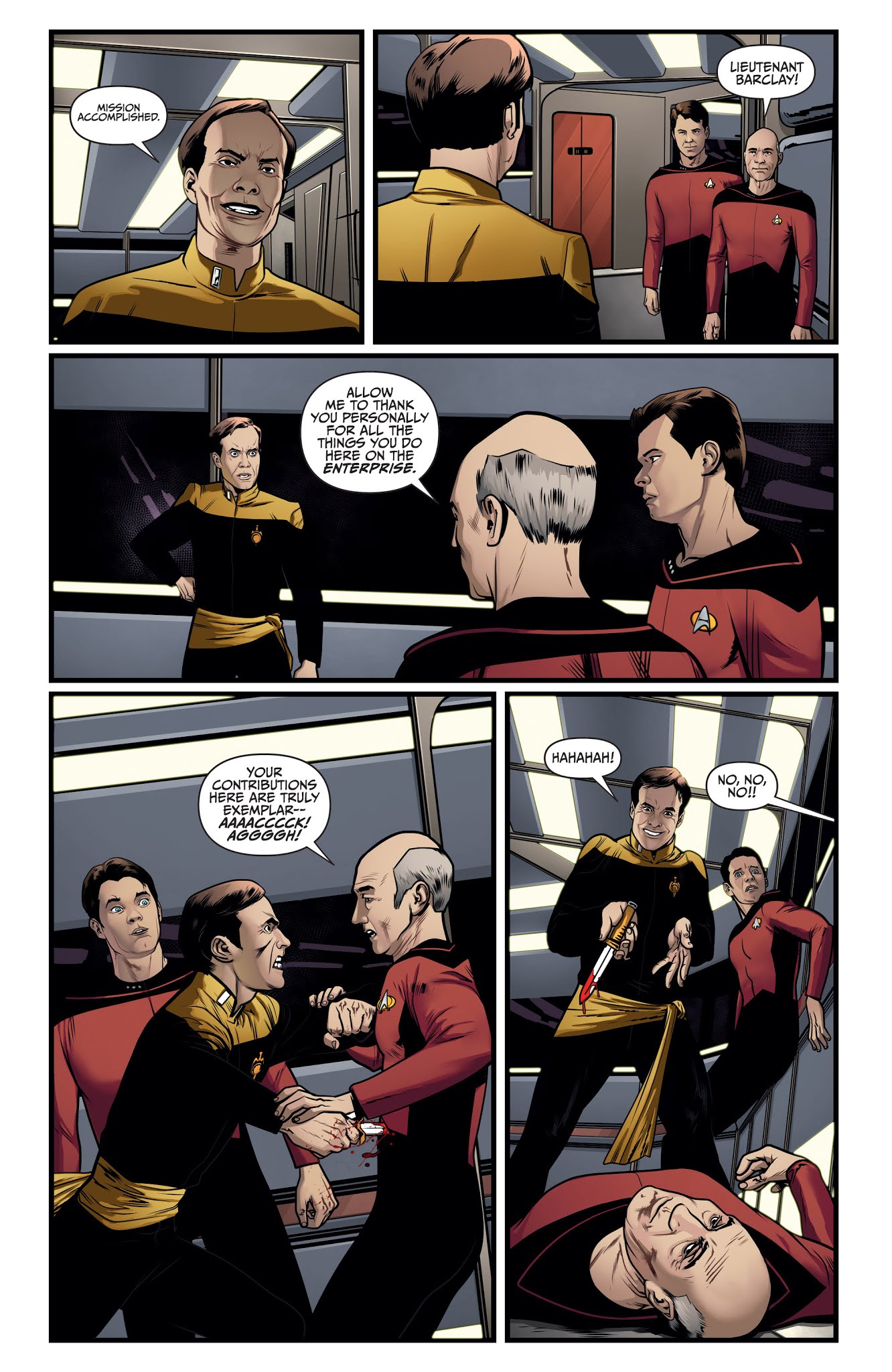 Read online Star Trek: The Next Generation: Through the Mirror comic -  Issue #3 - 6