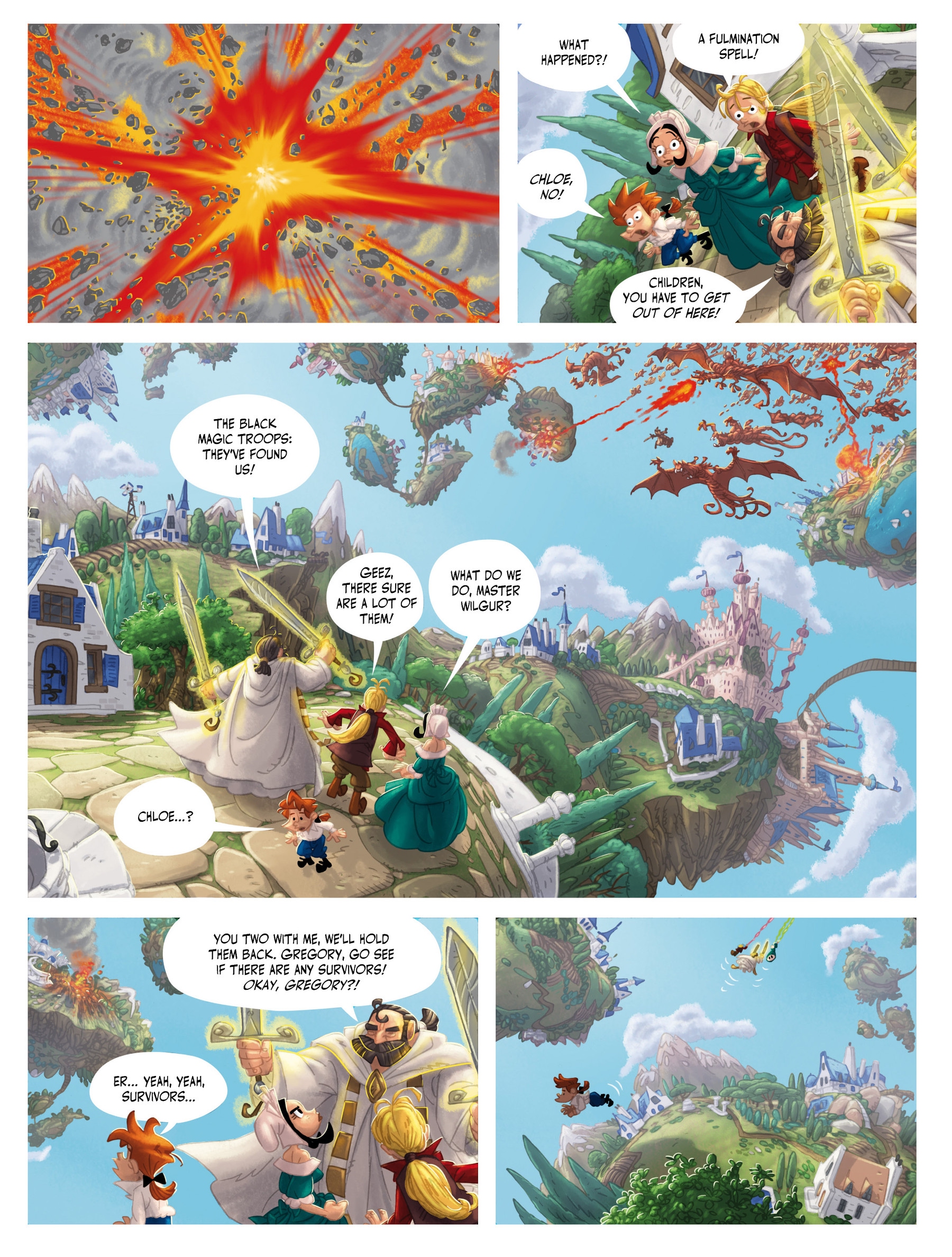 Read online Gregory and the Gargoyles comic -  Issue #7 - 16