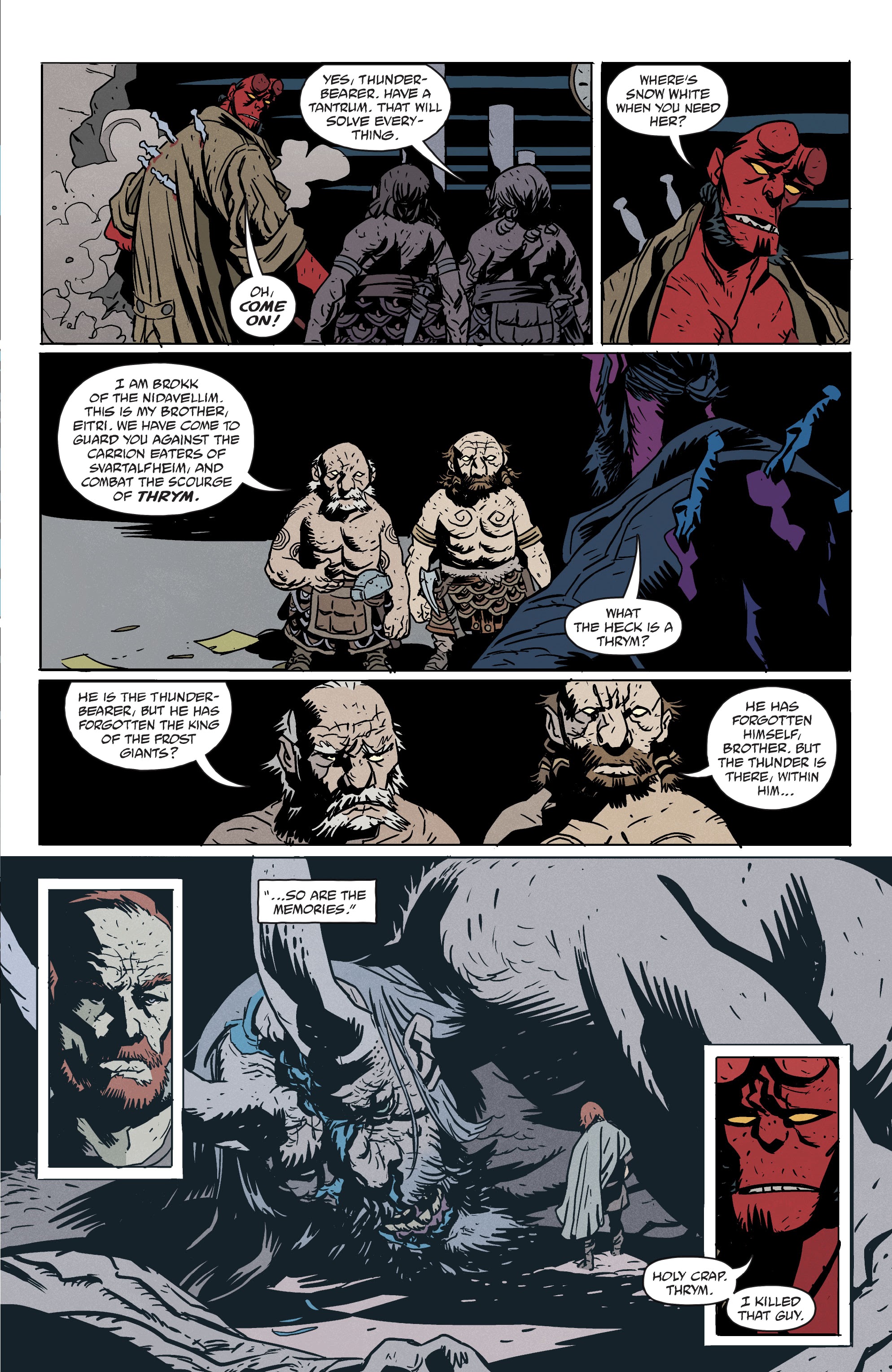 Read online Hellboy: The Bones of Giants comic -  Issue #2 - 9
