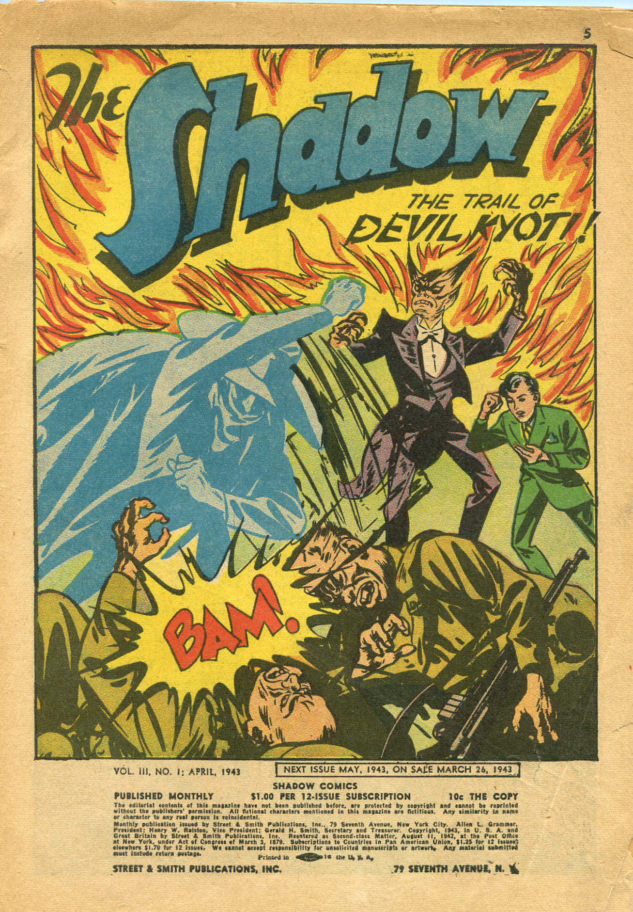 Read online Shadow Comics comic -  Issue #25 - 3
