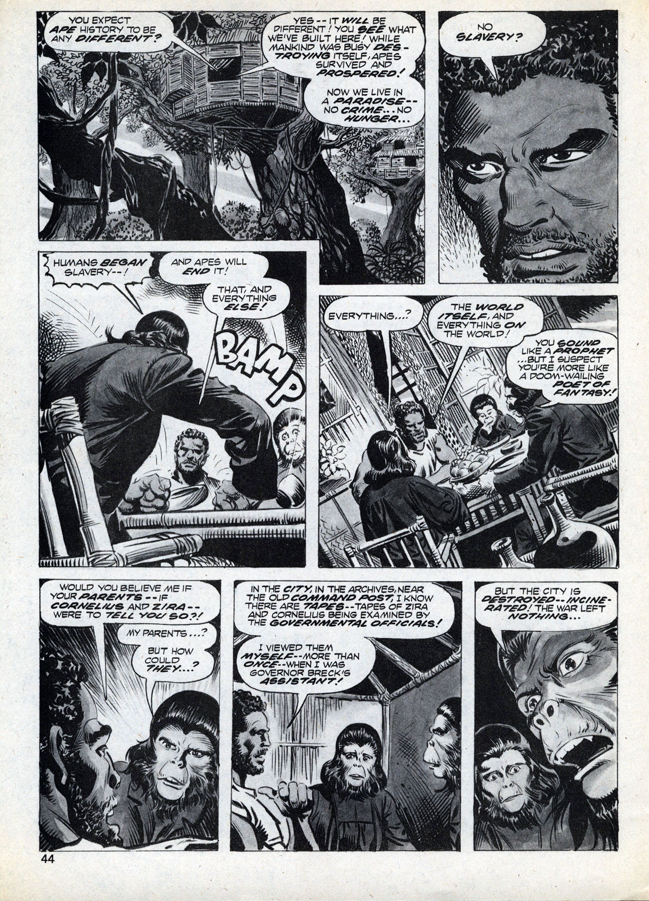 Read online Planet of the Apes comic -  Issue #23 - 44