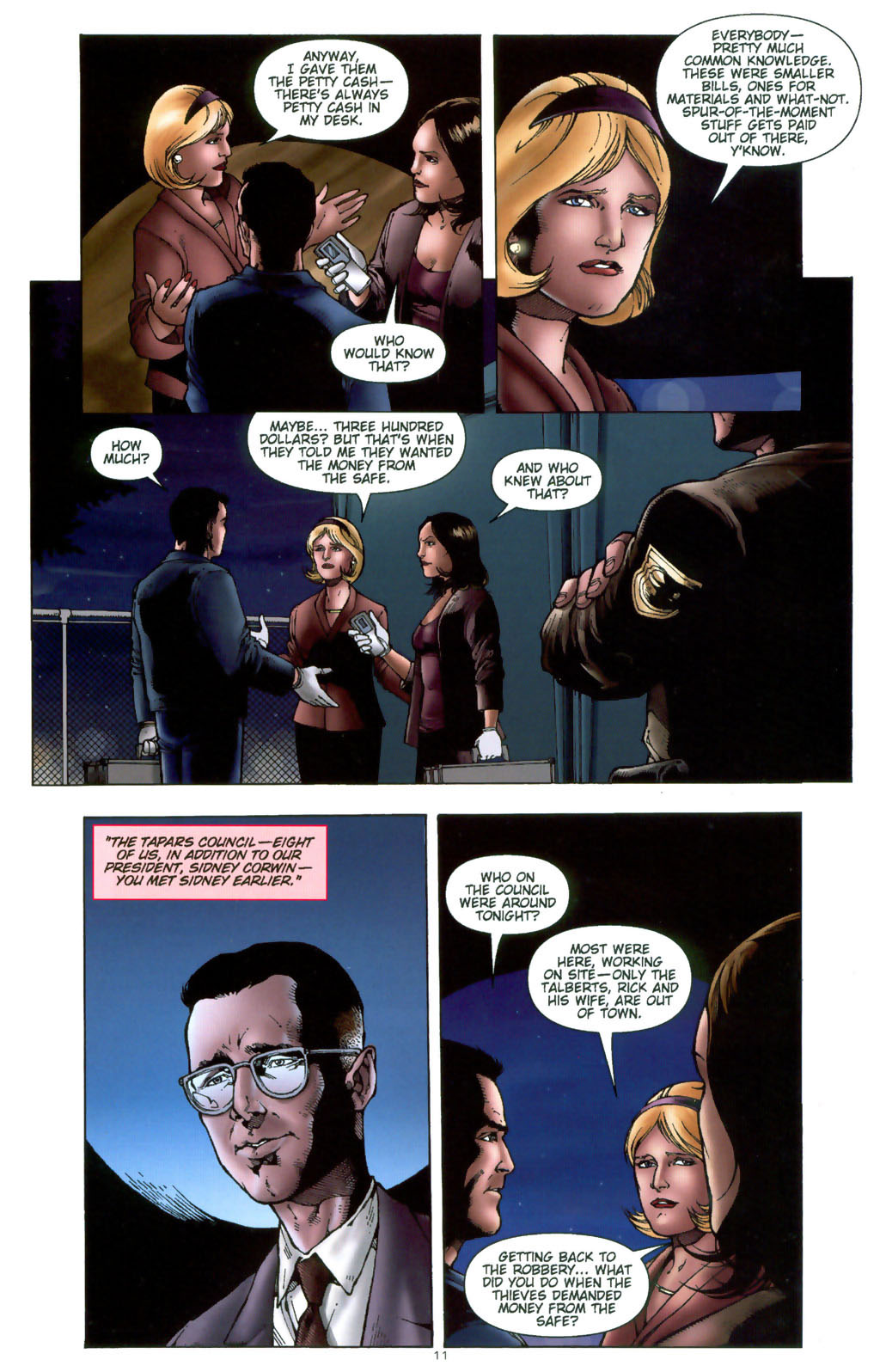 Read online CSI: Crime Scene Investigation: Demon House comic -  Issue #2 - 13